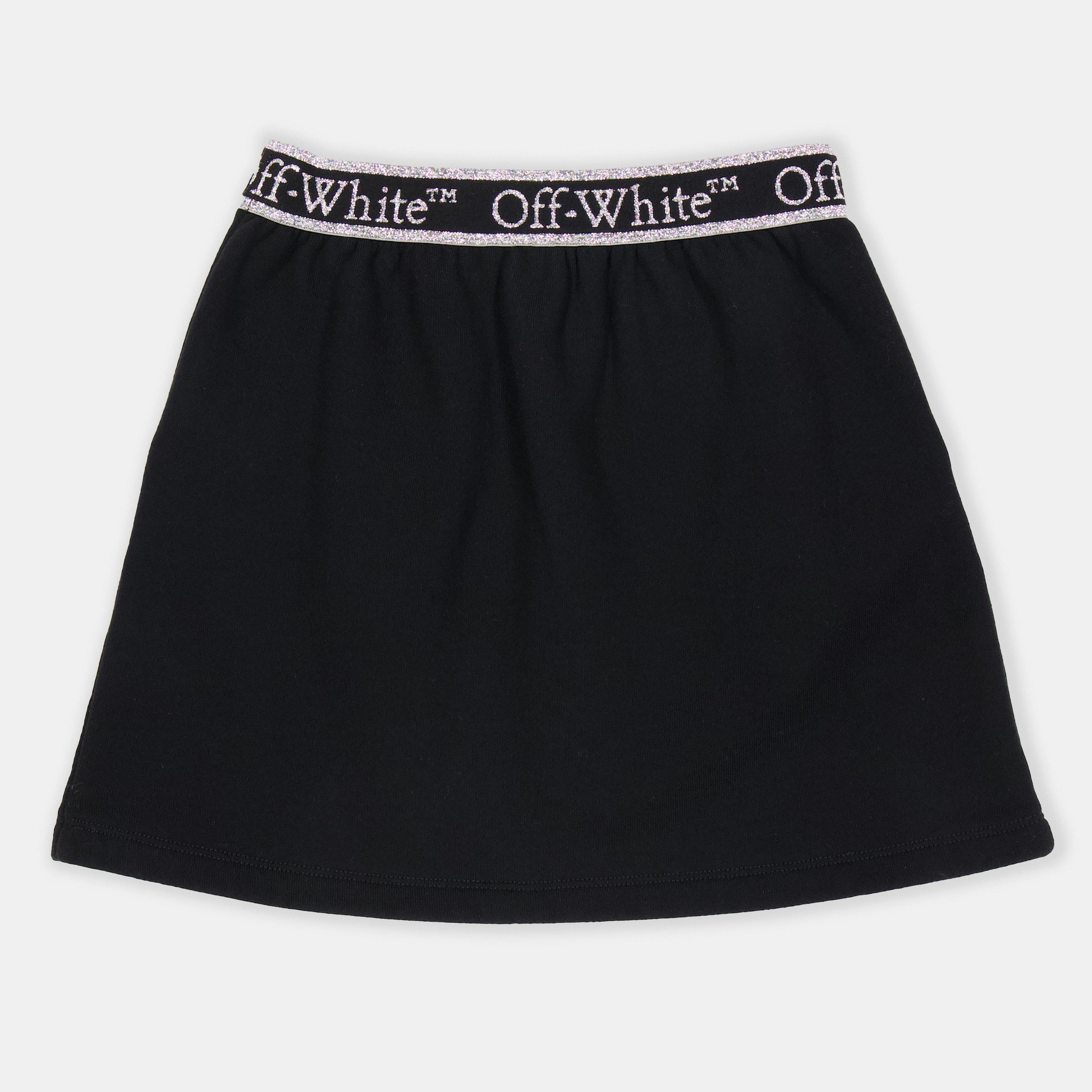Black/White - Off White - Kids Mini Skirt - 2