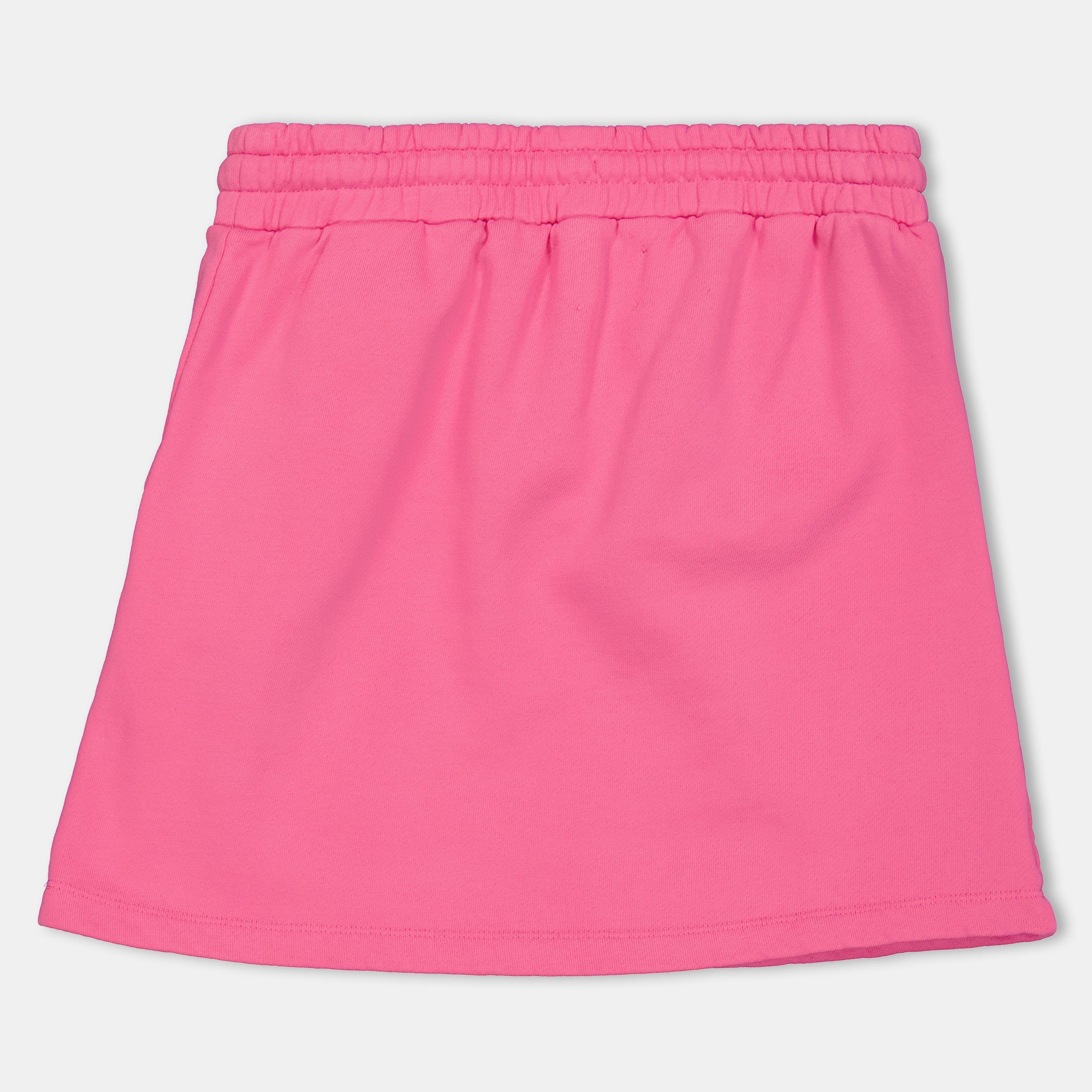 Fuchsia/White - Off White - Kids Mini Skirt - 2