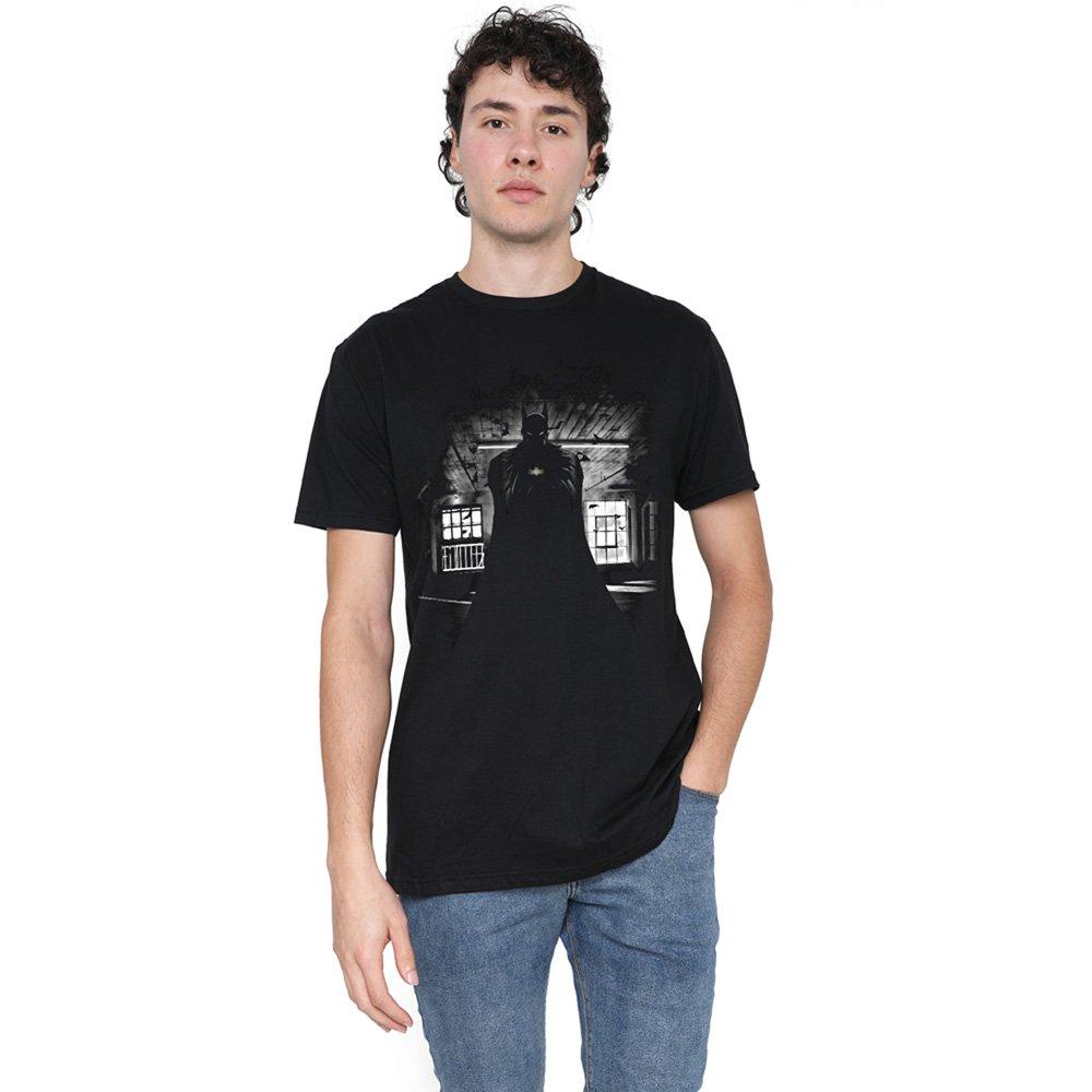 Black - Batman - Batman Dark Cotton Mens T-Shirt Black - 1