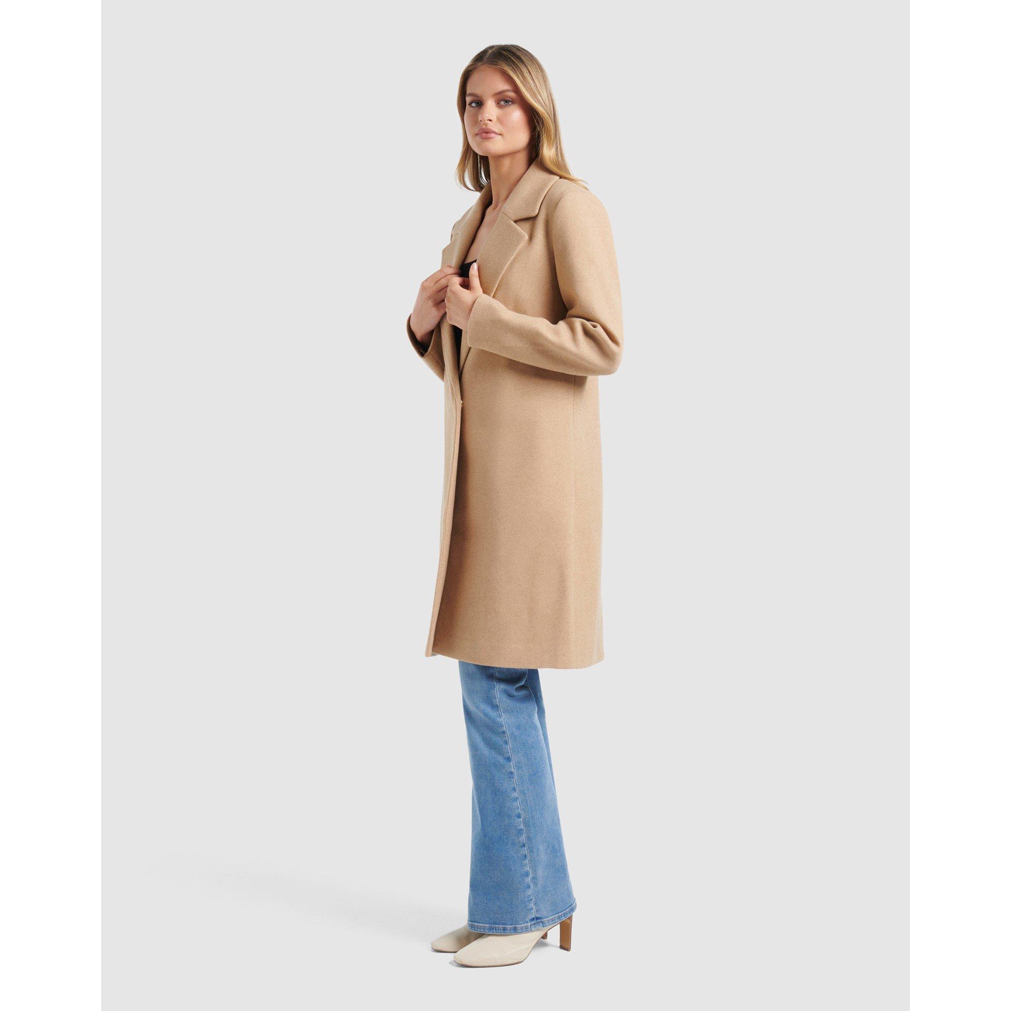 Camel - Forever New - Delilah Longline Coatigan - 3