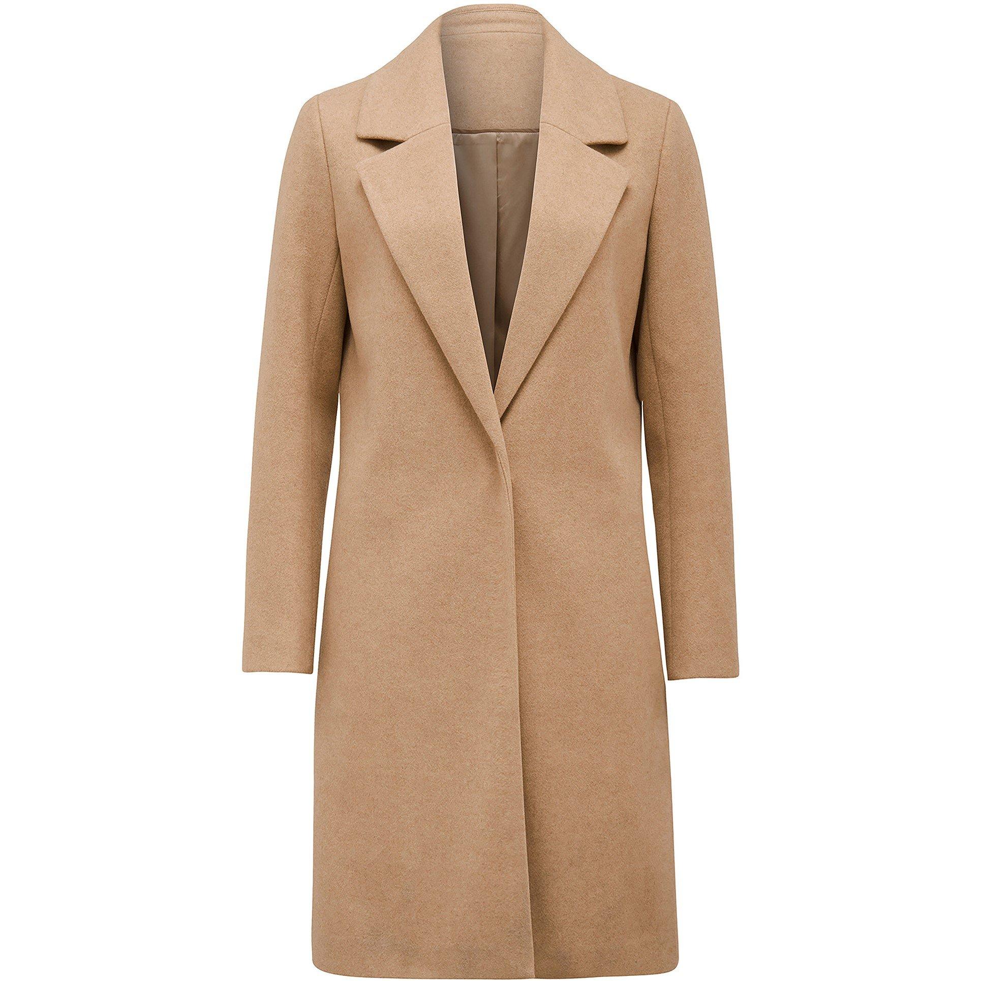 Camel - Forever New - Delilah Longline Coatigan - 5