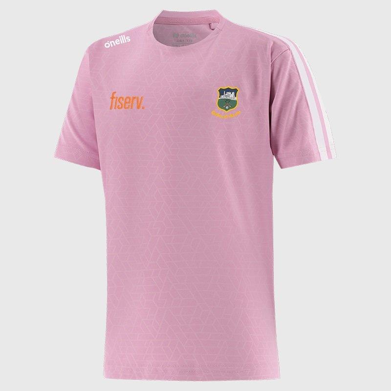PNK/WHI - ONeills - Tipperary Hydra T-Shirt Girls