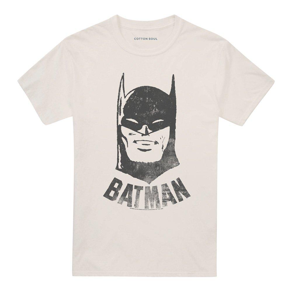Natural - Batman - Batman Vintage Mens Mens T-Shirt Natural - 4