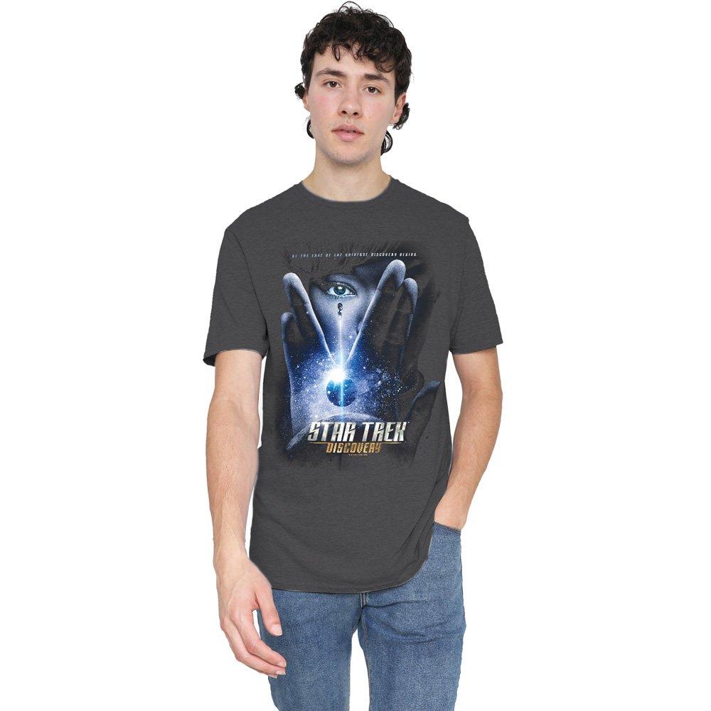 Grey - Star Trek - Star Trek Discovery Discovery Begins T-Shirt Char - 1