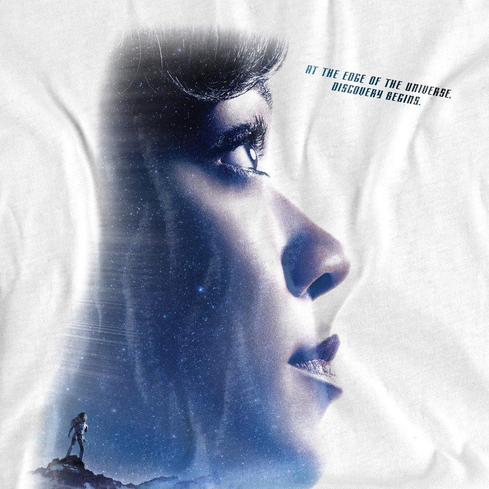 White - Star Trek - Star Trek Discovery Discovery Begins T Shirt Whit - 2