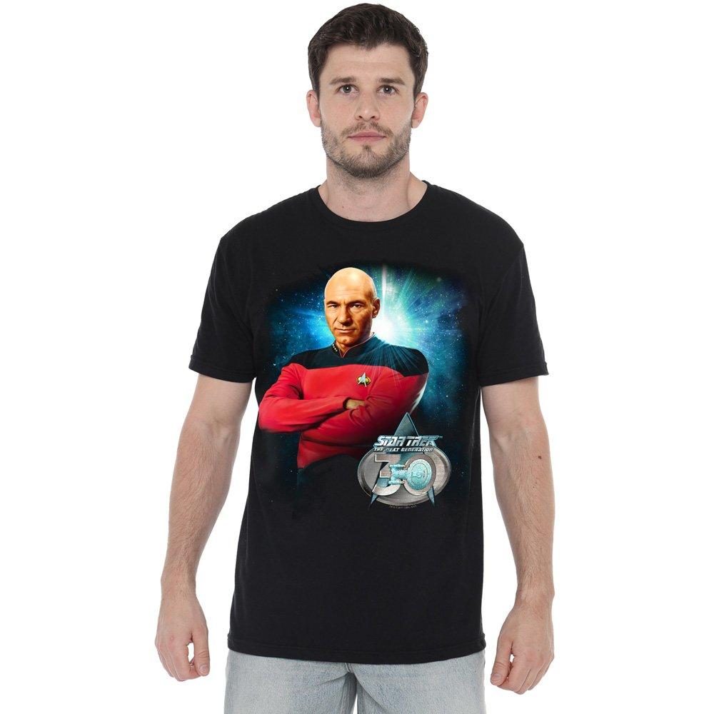 Star Trek Star Trek Picard 30 T Shirt Black