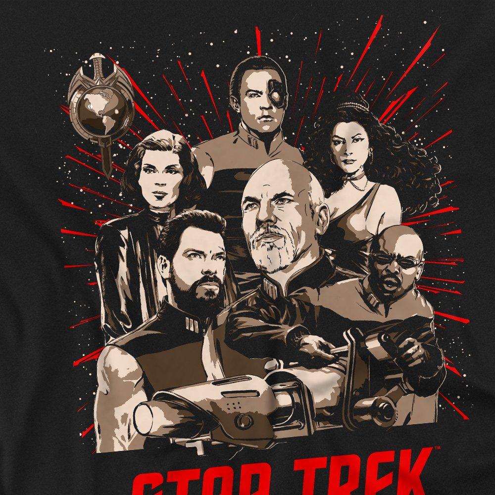 Black - Star Trek - Star Trek Poster T Shirt Black - 2