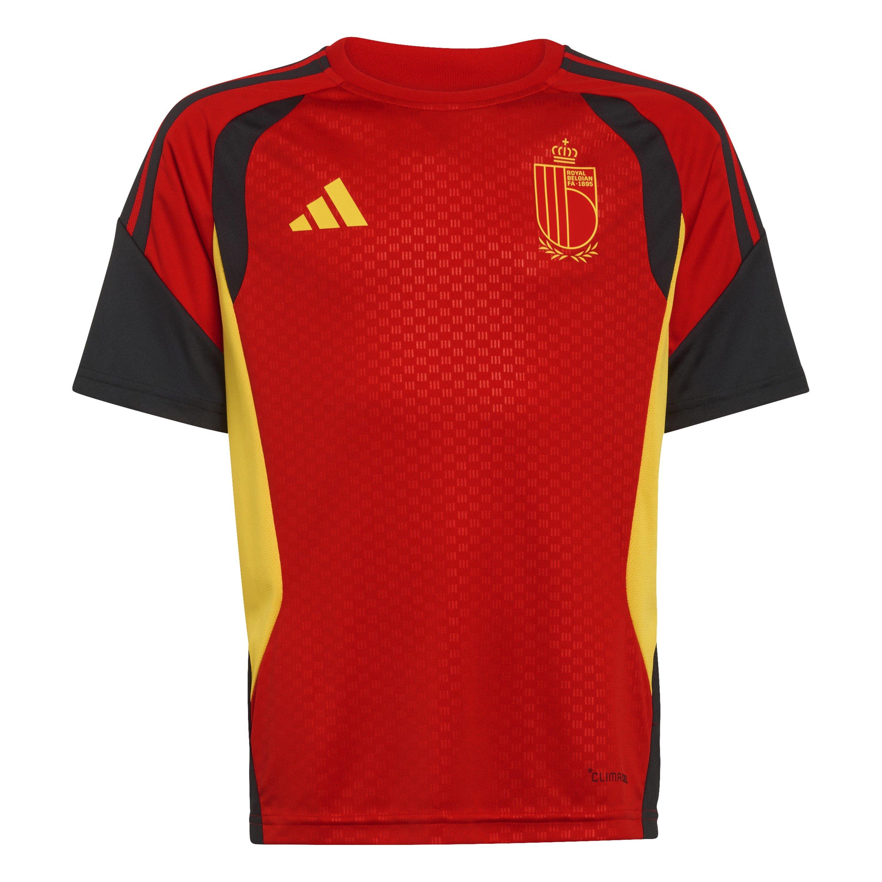 Red/Black - adidas - Belgium Training Shirt World Cup 2026 Juniors - 1
