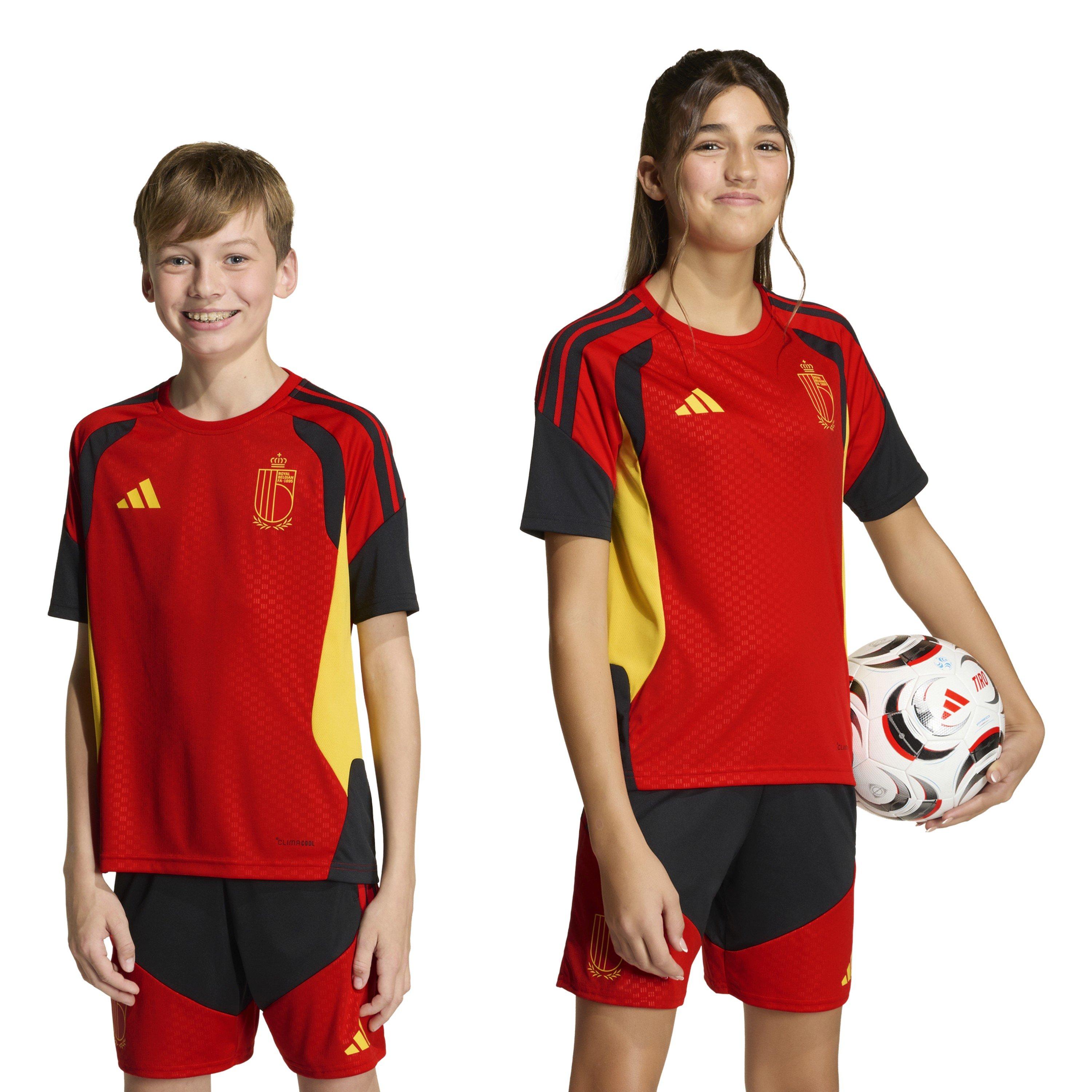 Red/Black - adidas - Belgium Training Shirt World Cup 2026 Juniors - 3