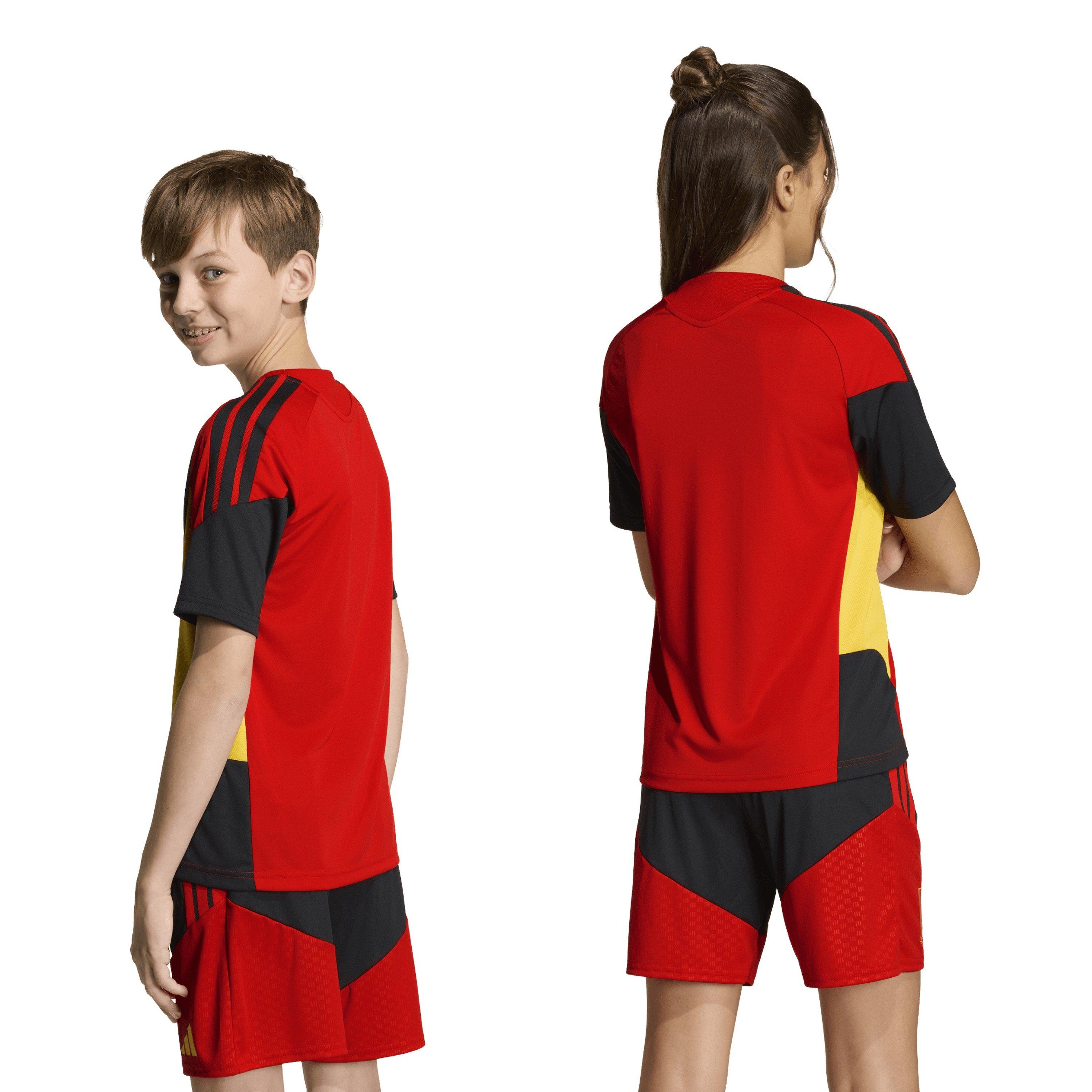 Red/Black - adidas - Belgium Training Shirt World Cup 2026 Juniors - 4