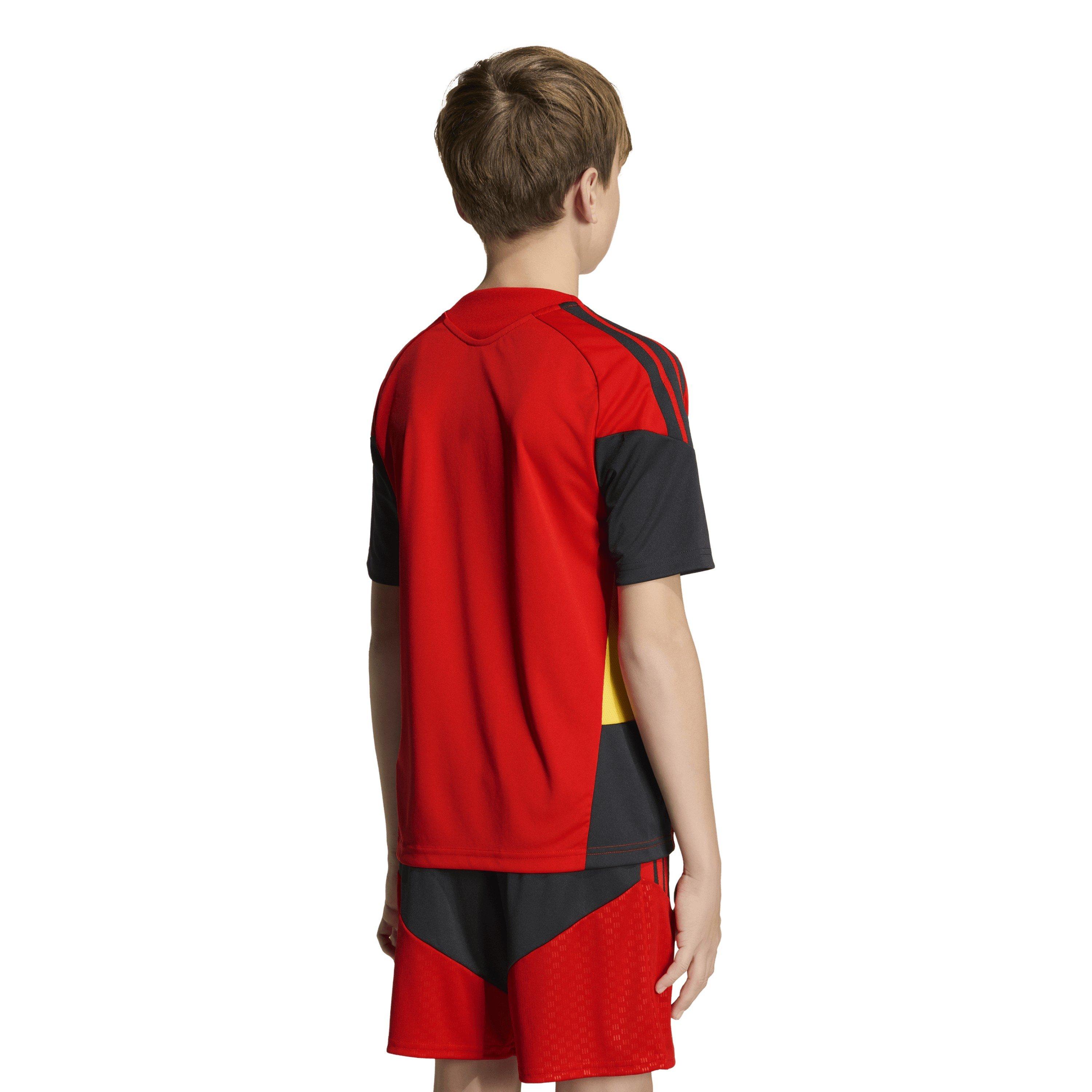 Red/Black - adidas - Belgium Training Shirt World Cup 2026 Juniors - 6