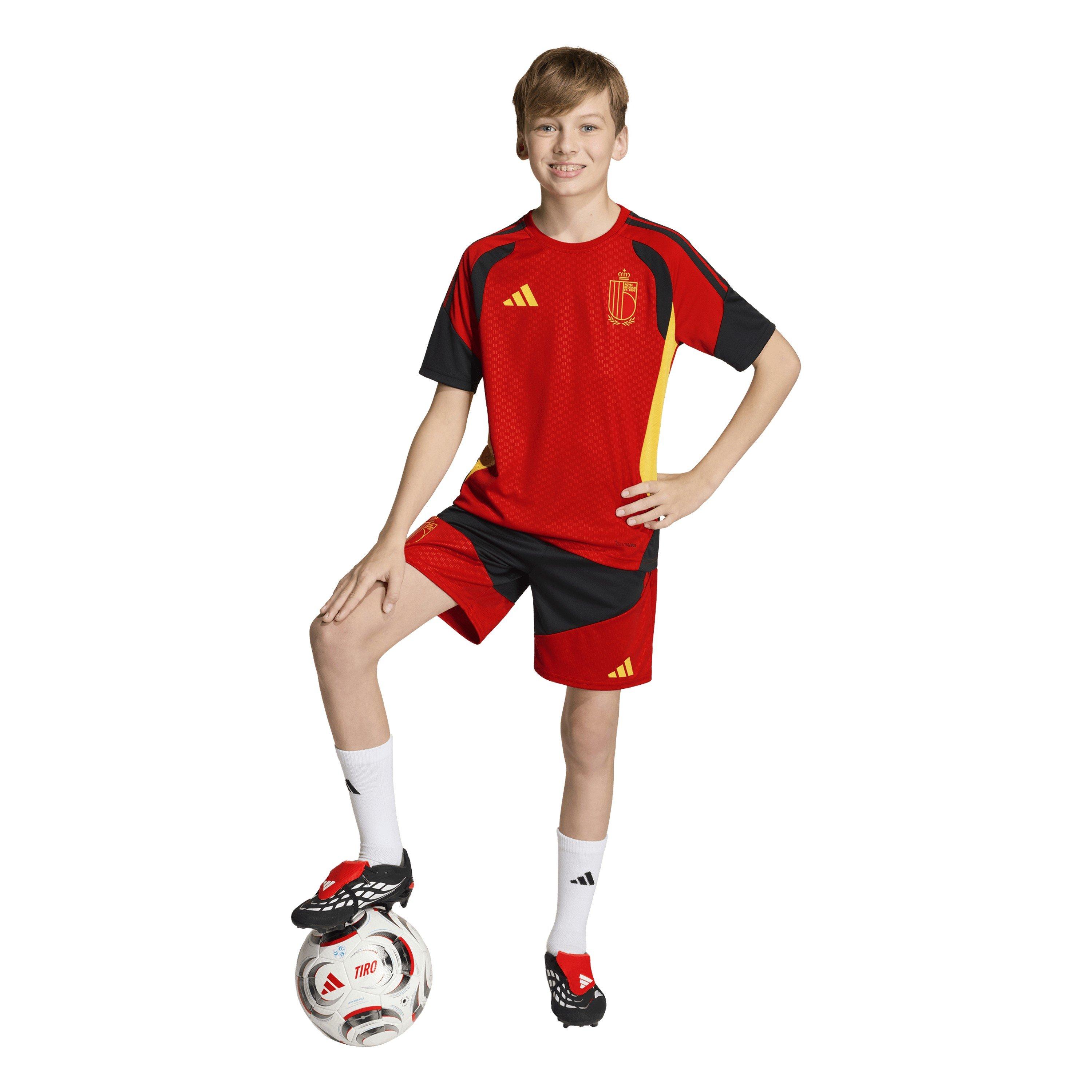 Red/Black - adidas - Belgium Training Shirt World Cup 2026 Juniors - 7