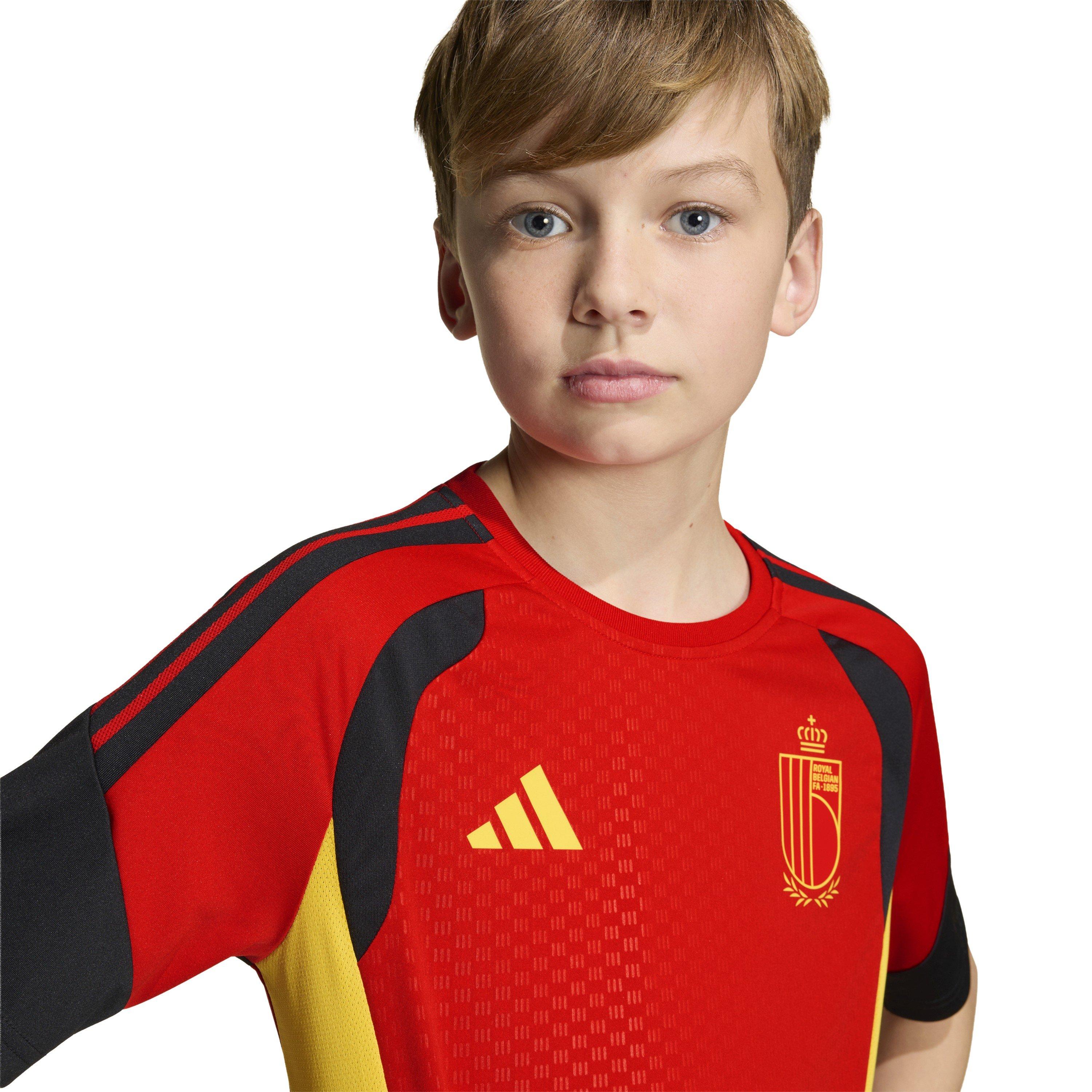 Red/Black - adidas - Belgium Training Shirt World Cup 2026 Juniors - 8