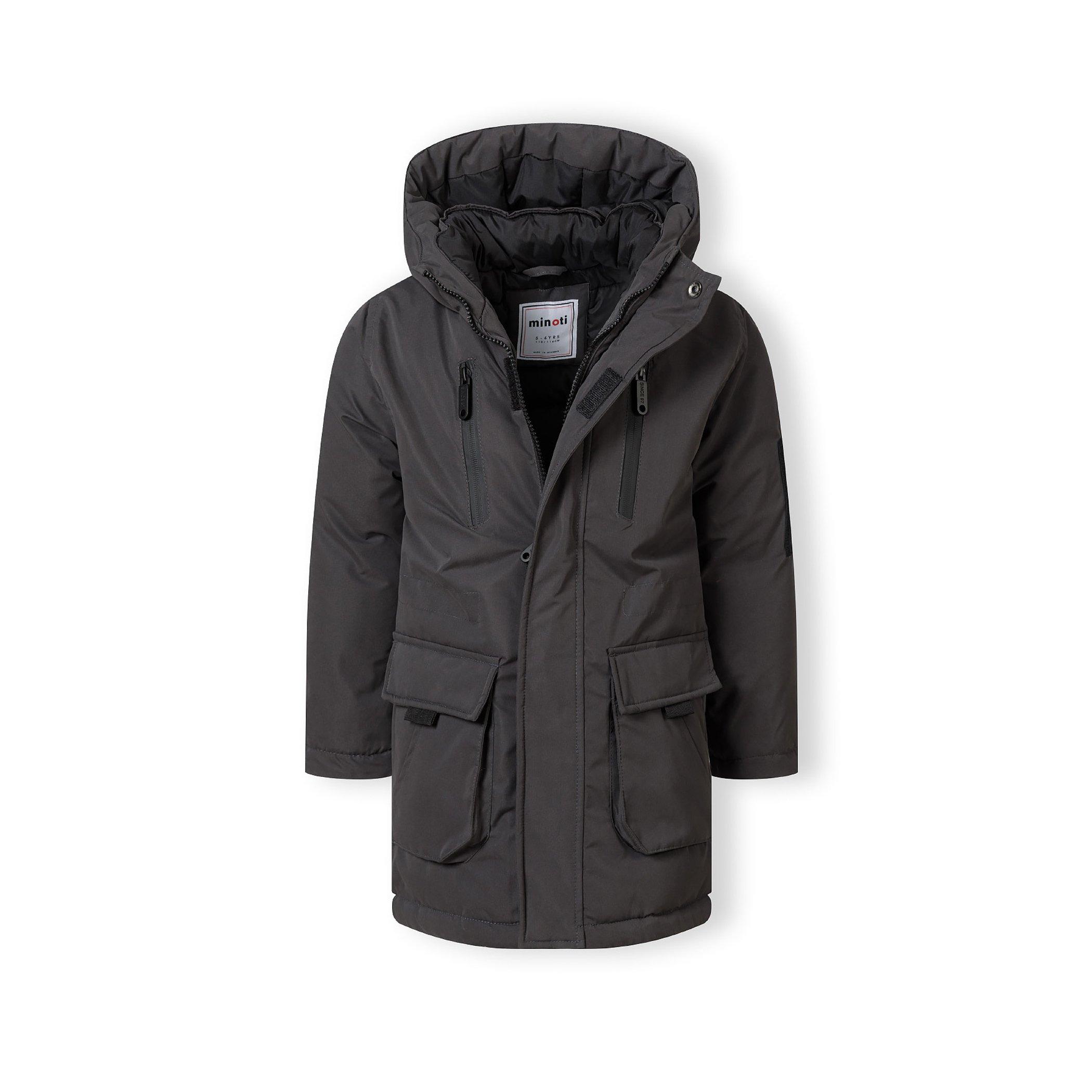 Charcoal - Minoti - Taslan Jacket In99 - 5