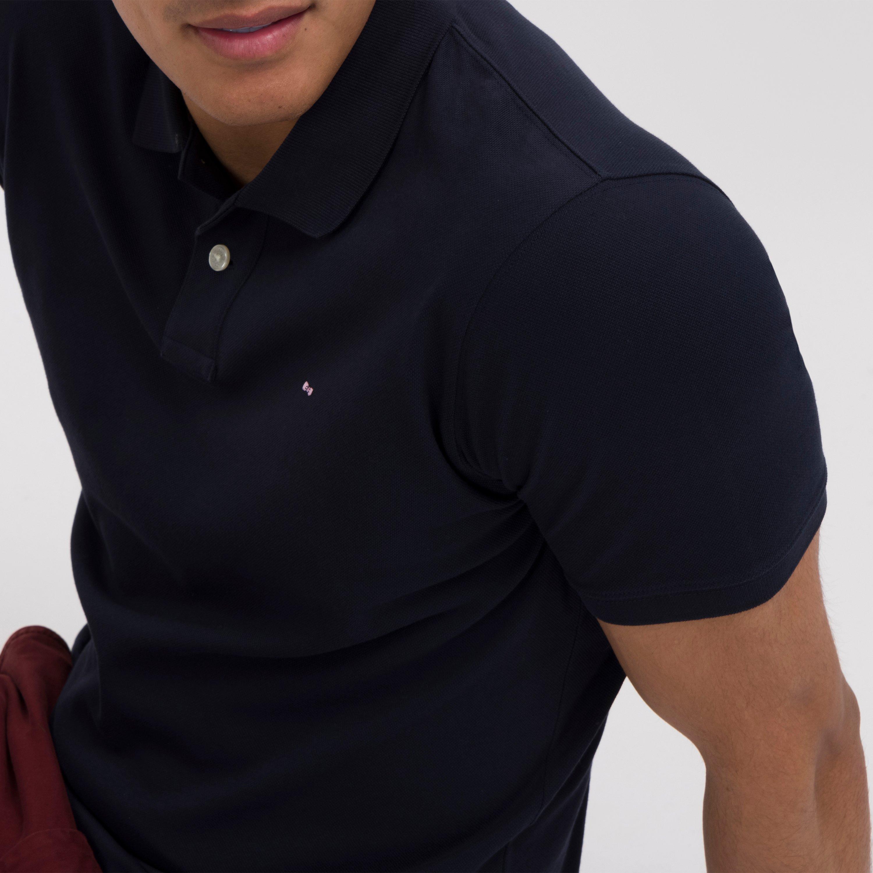 Blf - Eden Park - Black stretch pima cotton polo - 4