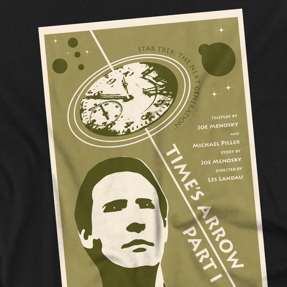 Black - Star Trek - Star Trek TNG Season 5 Episode 26 T Shirt Black - 2