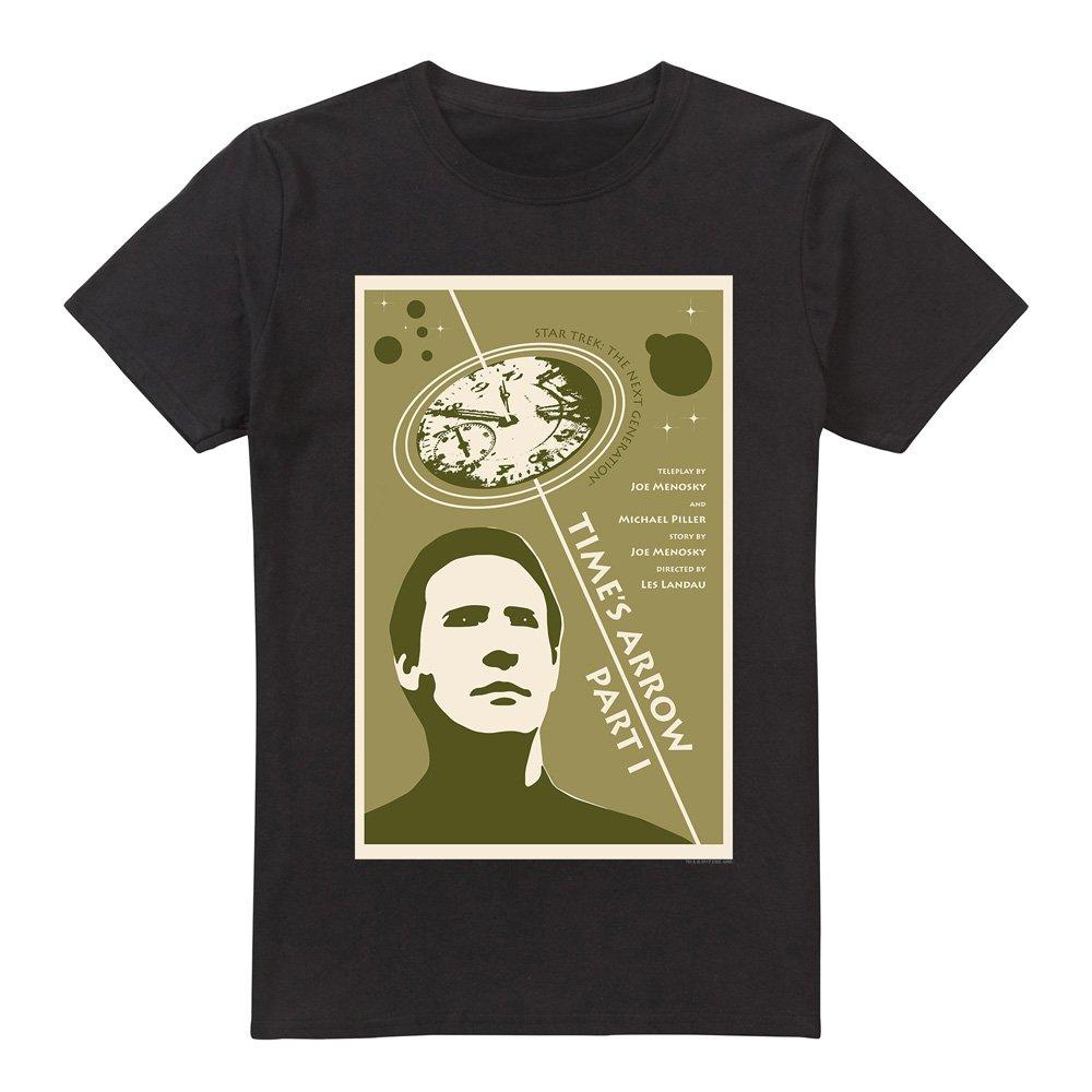 Black - Star Trek - Star Trek TNG Season 5 Episode 26 T Shirt Black - 4