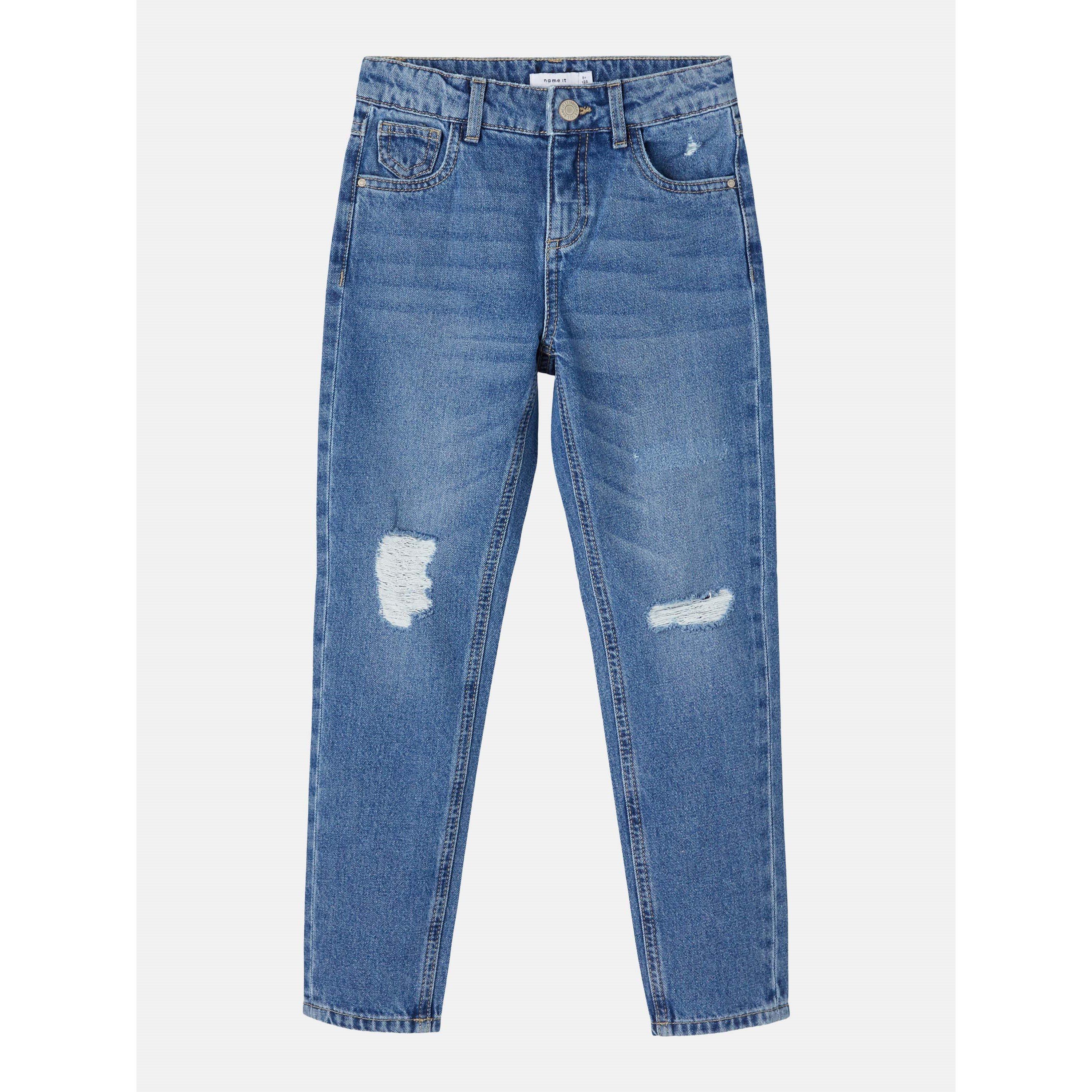 Blue - Name It - Kids' Mom Jeans - 1