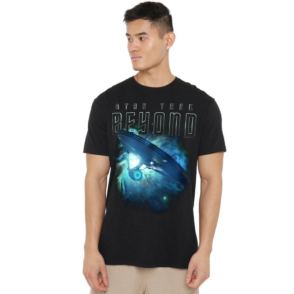 Black - Star Trek - Star Trek Beyond Voyage T Shirt Black - 1