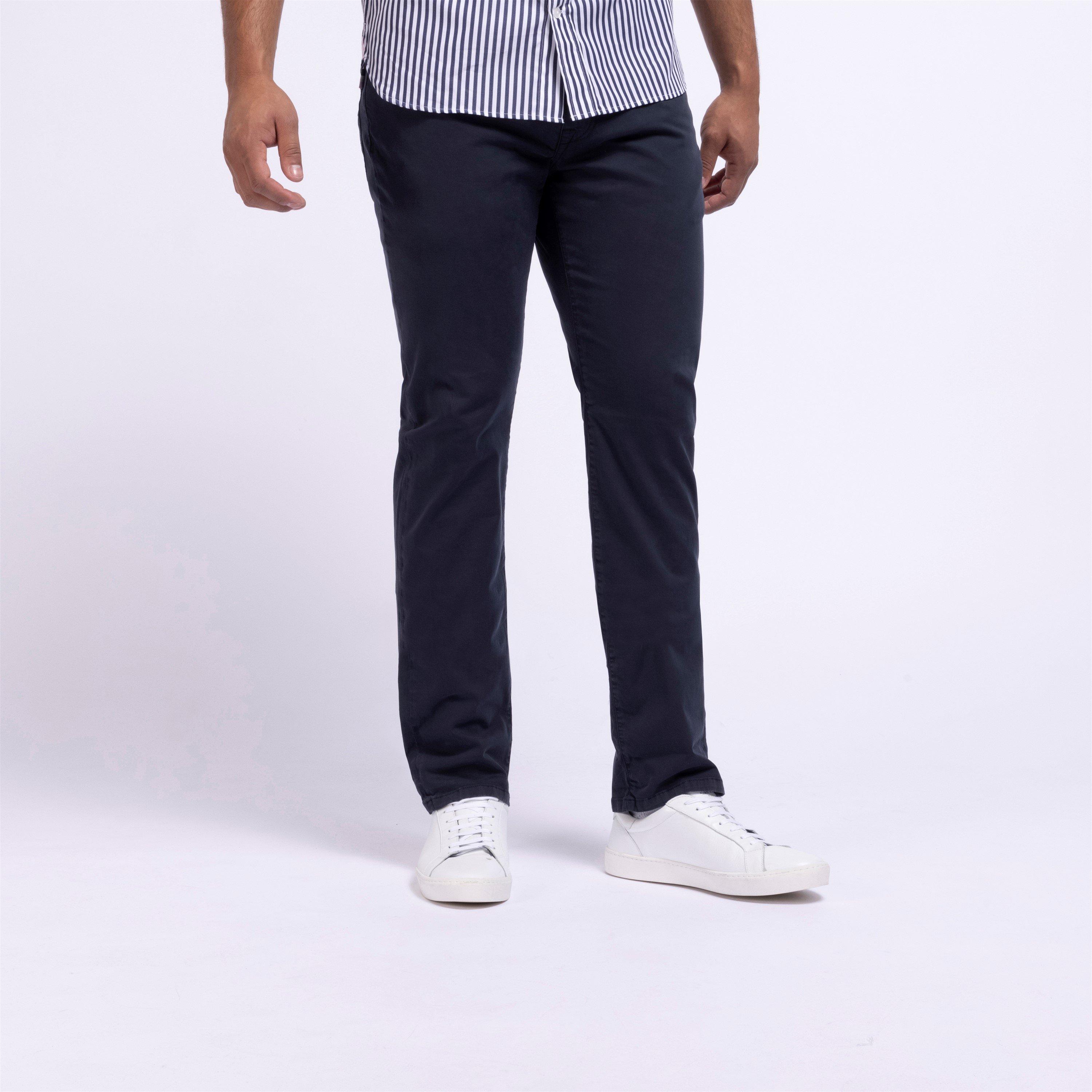 Blf - Eden Park - Navy blue stretch 5 pockets trousers - 2