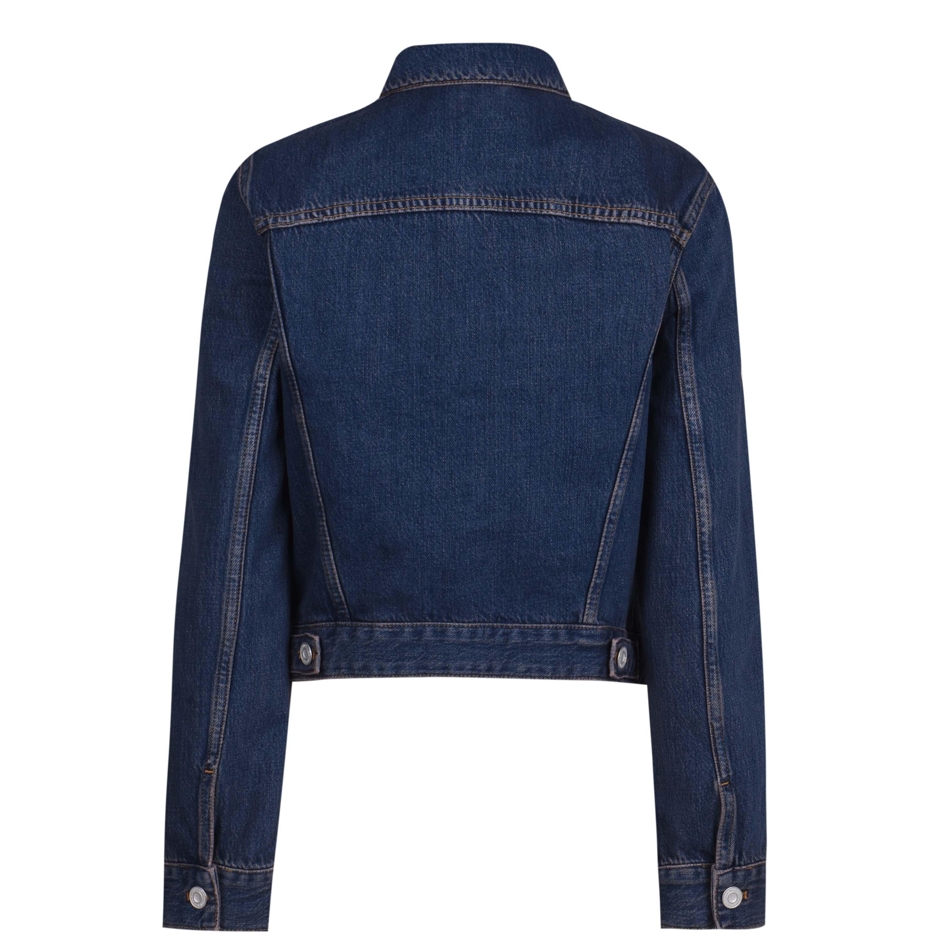 Washed Vintage - French Connection - Macee Micro Western Denim Jacket - 4