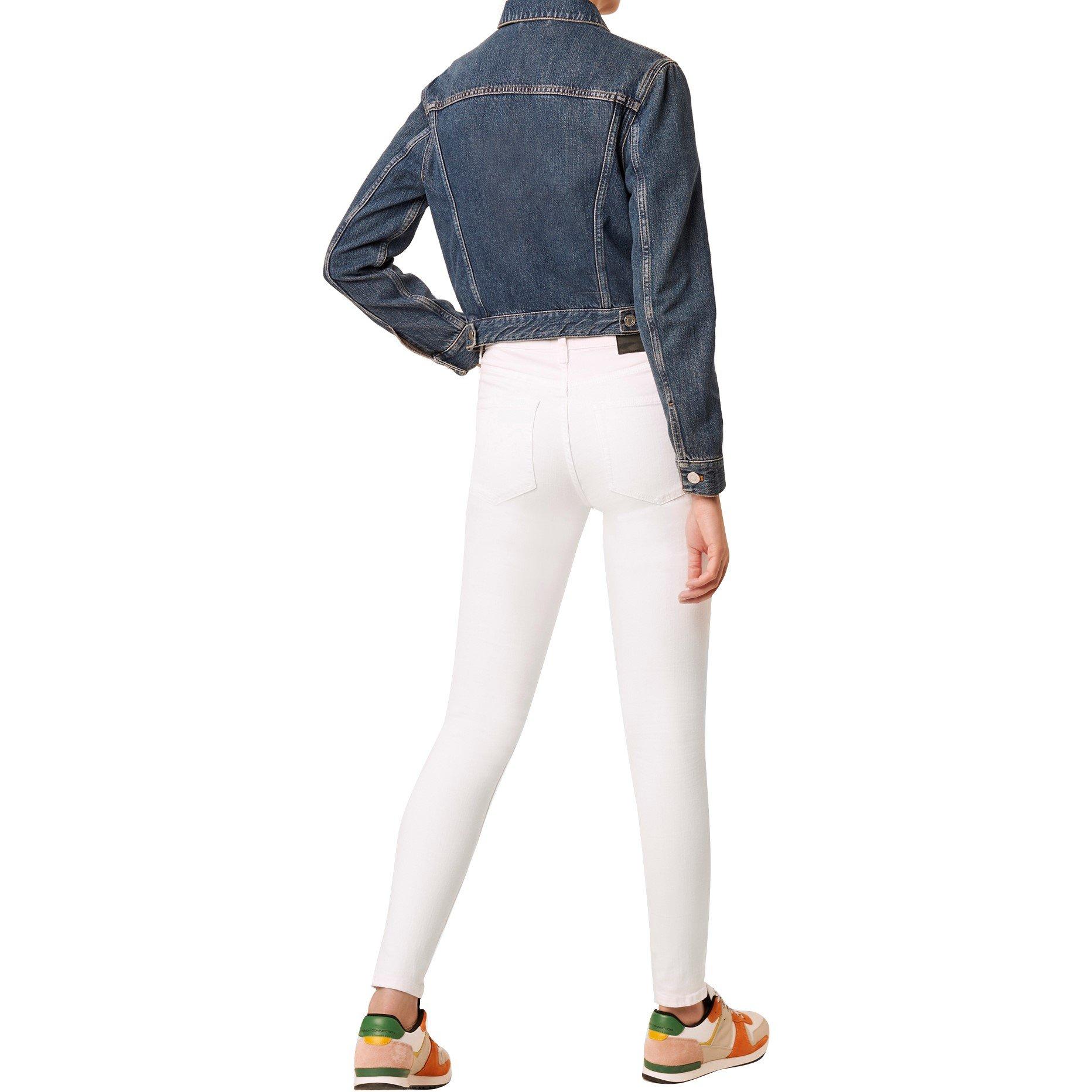 Washed Vintage - French Connection - Macee Micro Western Denim Jacket - 3