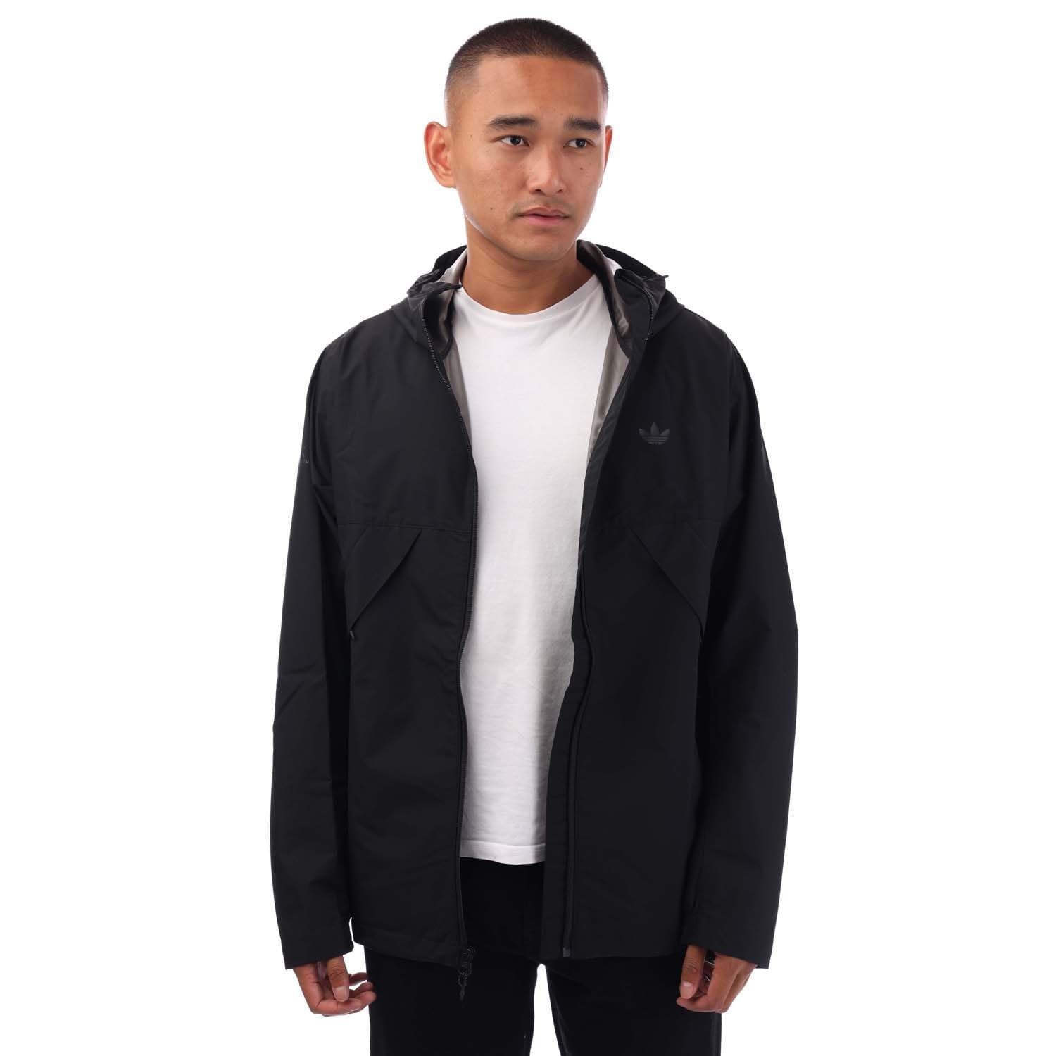 Black - adidas Originals - Tech Shell Skateboarding Jacket - 1