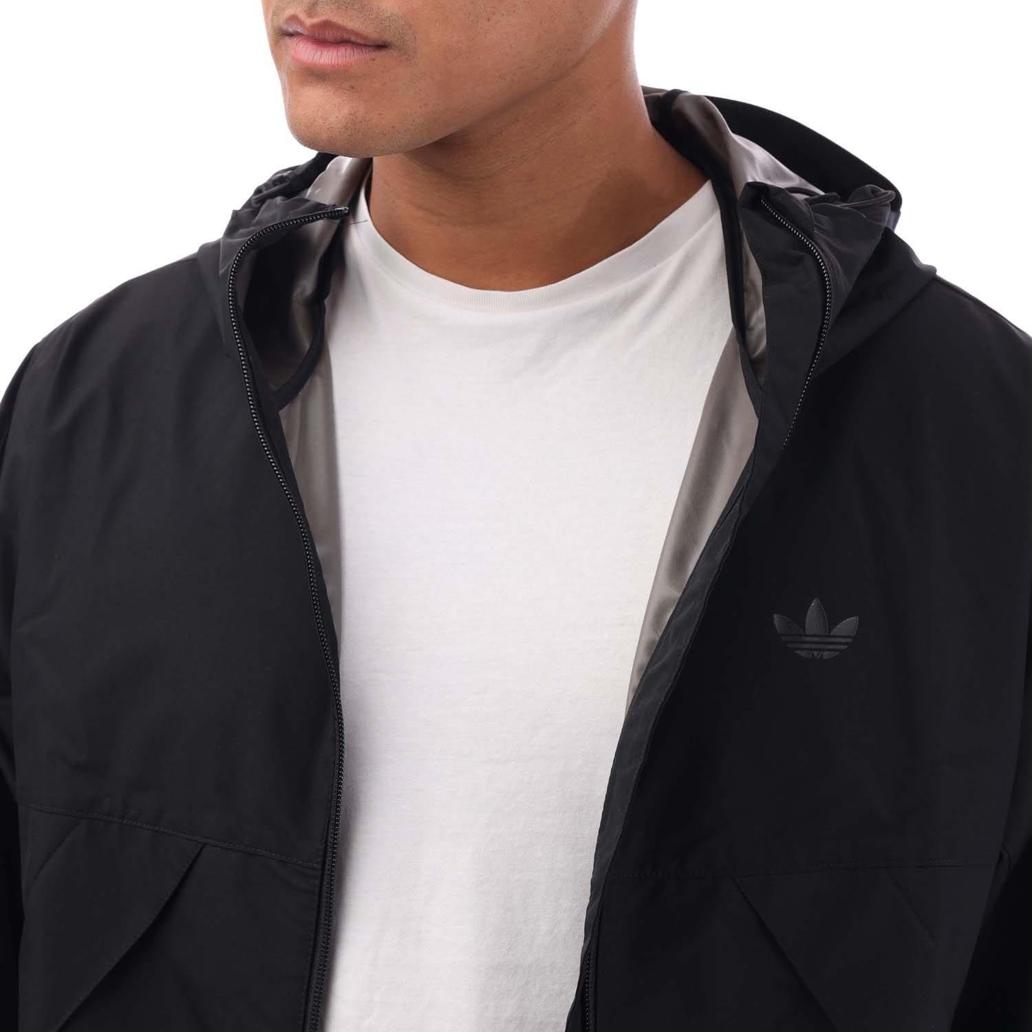Black - adidas Originals - Tech Shell Skateboarding Jacket - 2