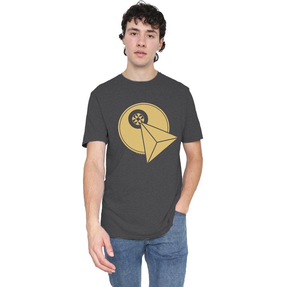 Grey - Star Trek - Star Trek Vulcan Logo T-Shirt Charcoal - 1