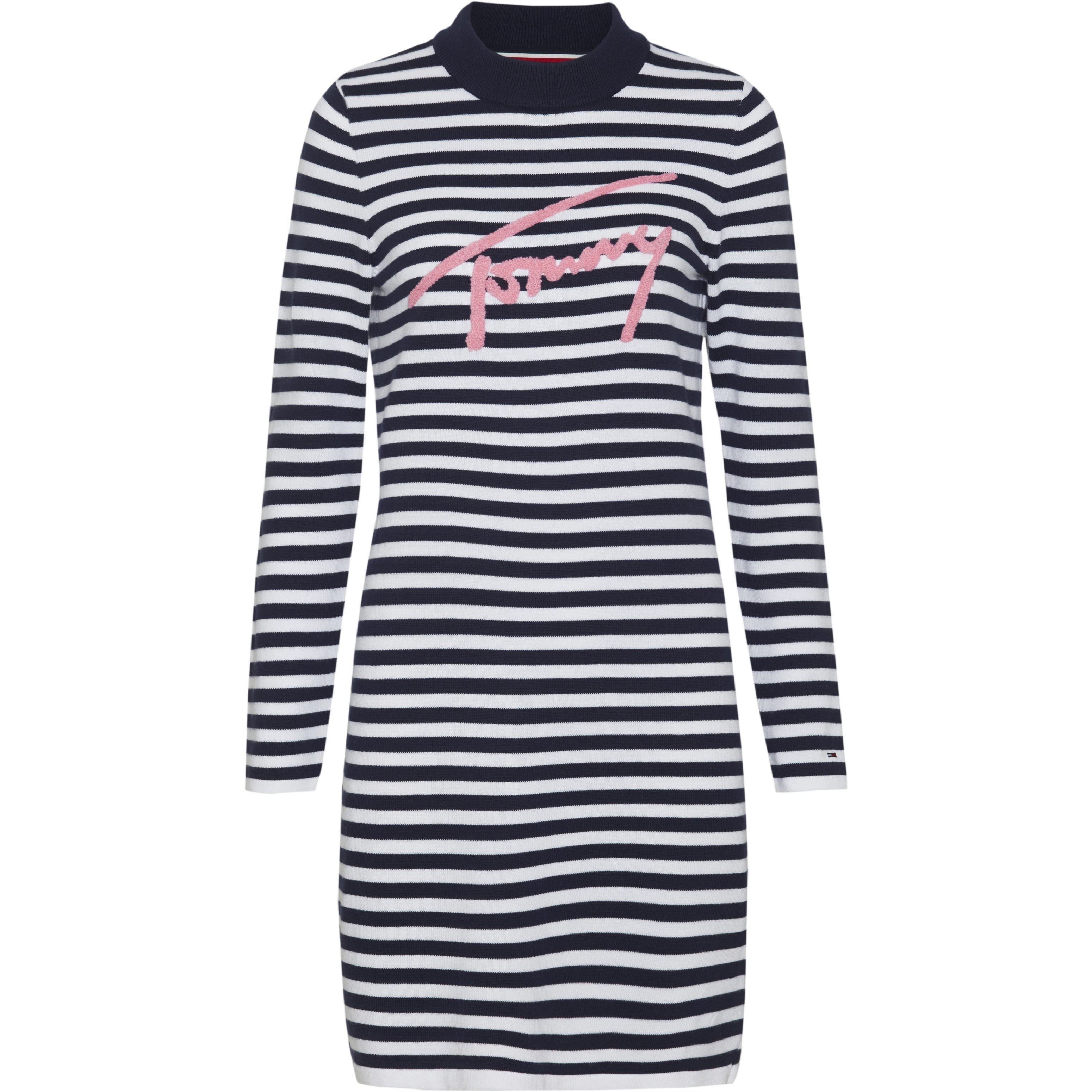 Navy - Tommy Hilfiger - Jeans Stripe Dress - 1