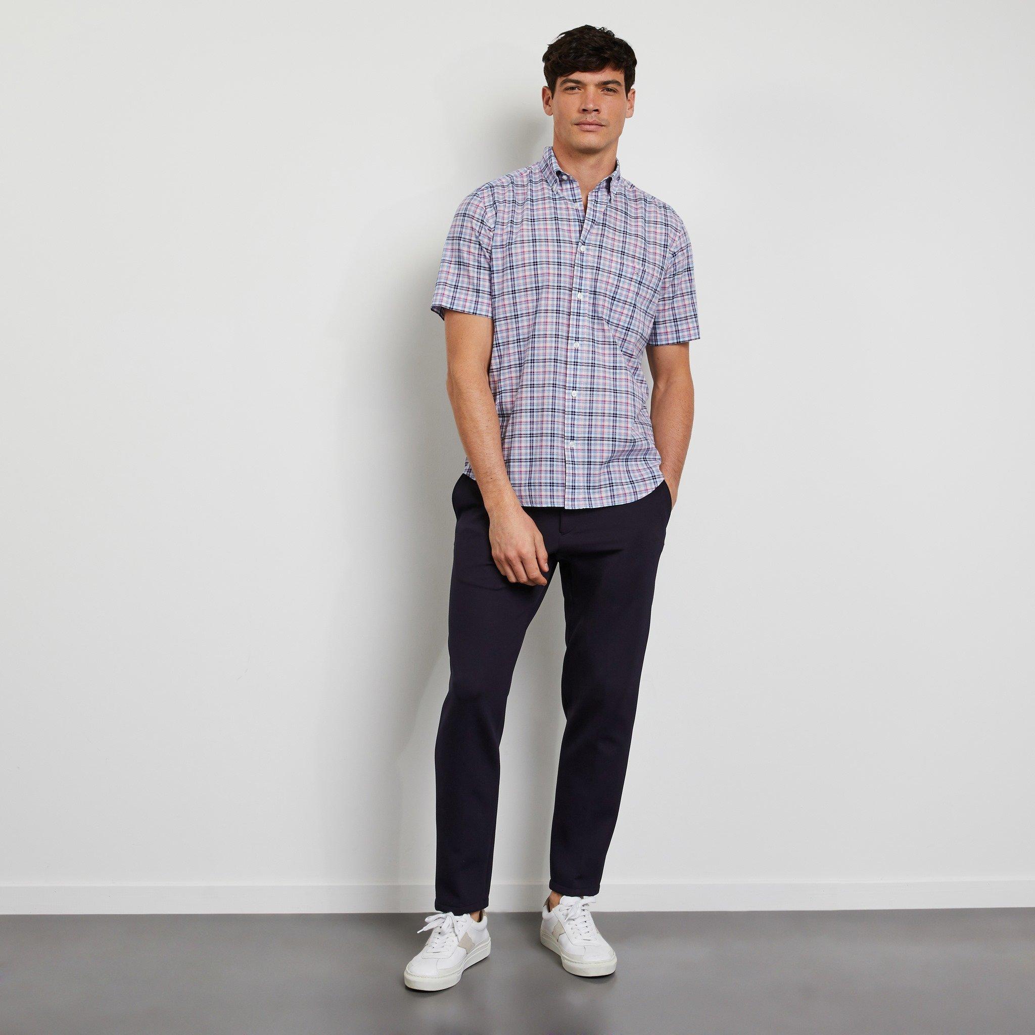 Rom - Eden Park - Multicolour checked shirt - 3