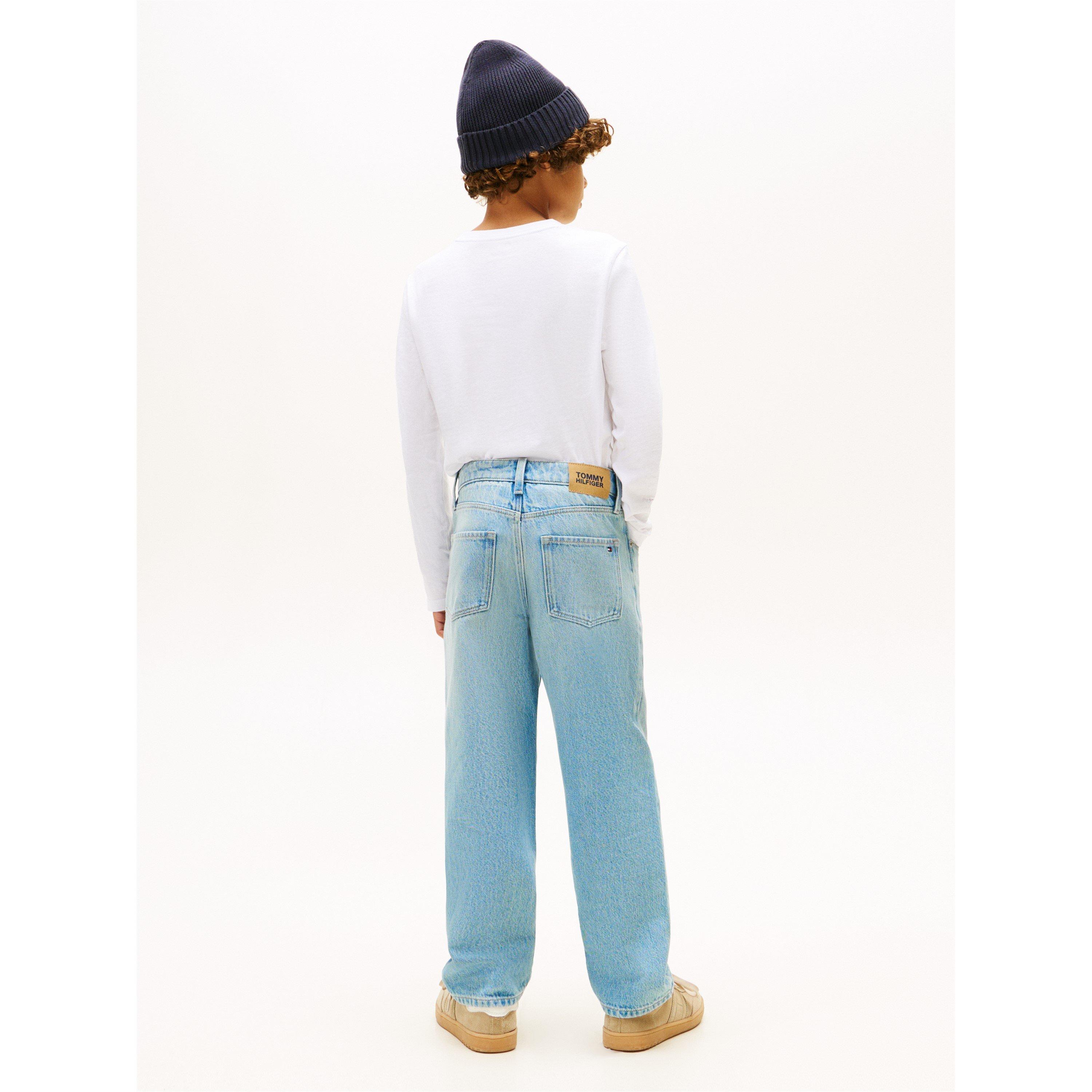 Light Denim - Tommy Hilfiger - Tommy Baggy Jean Jn61 - 5