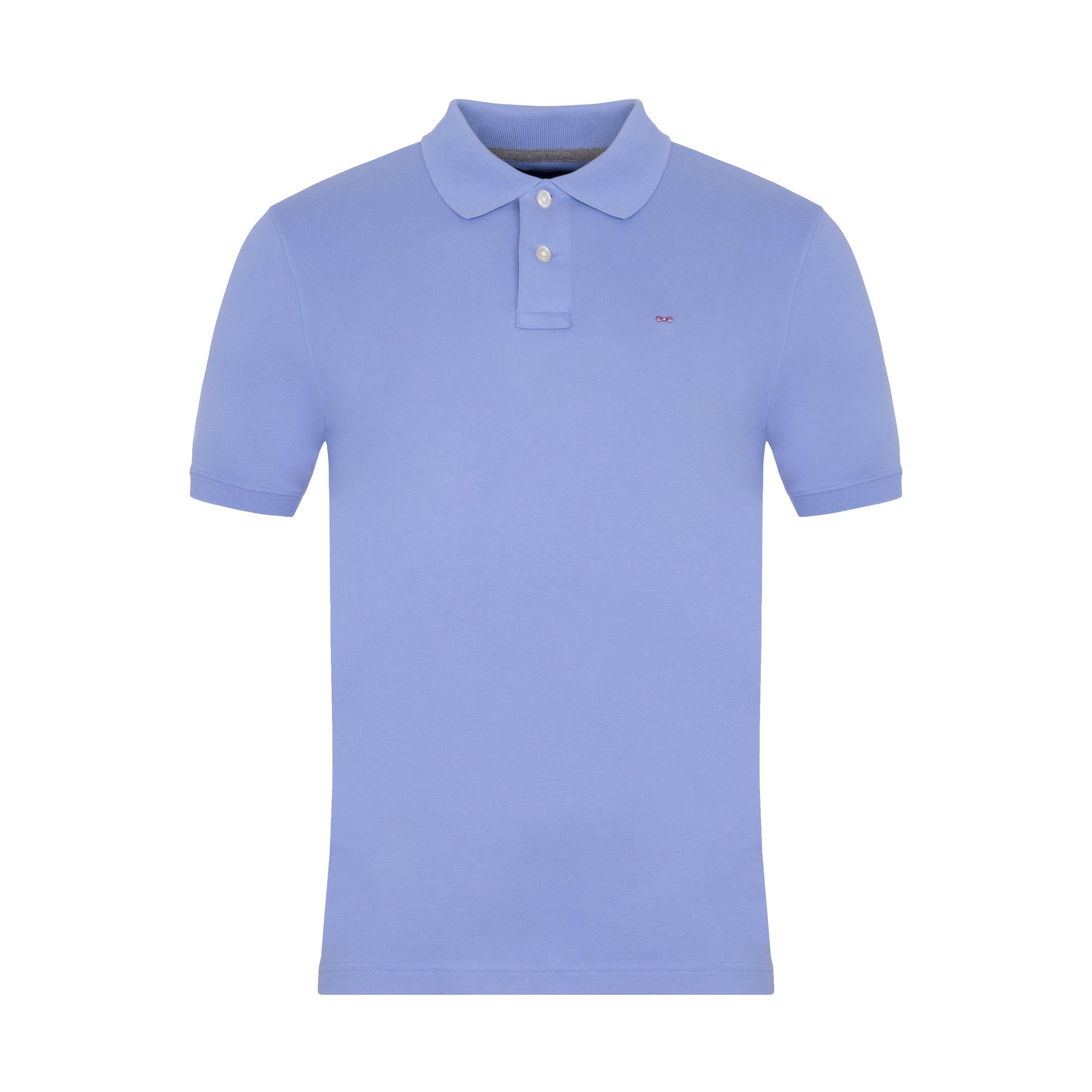 Kam11 - Eden Park - Light blue polo with bicolour trims - 1