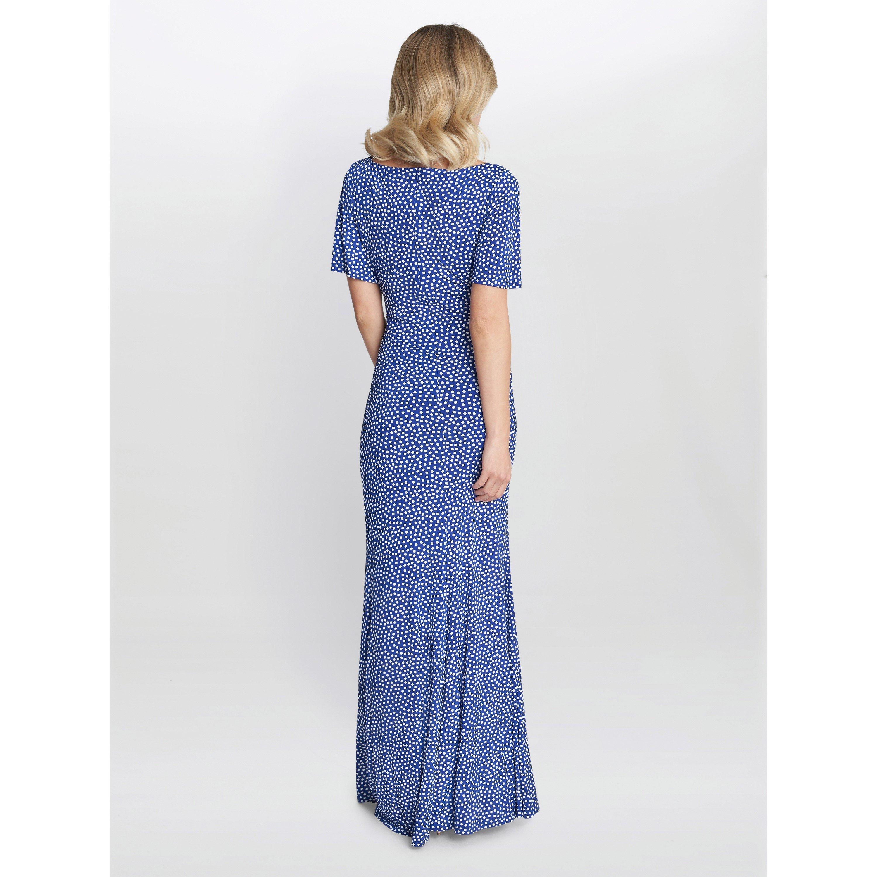 Blue - Gina Bacconi - Kasia Jersey Maxi Dress - 2