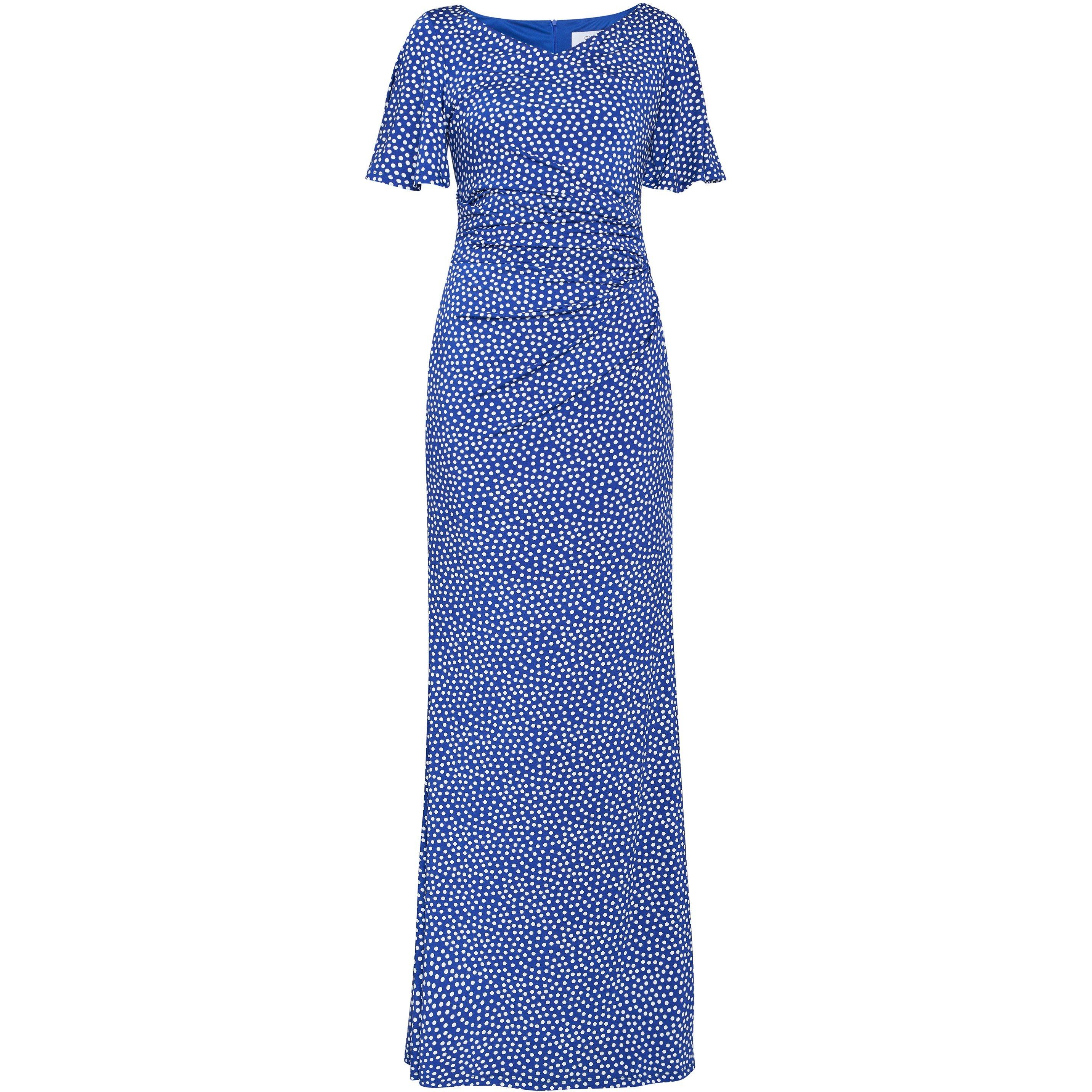 Blue - Gina Bacconi - Kasia Jersey Maxi Dress - 4