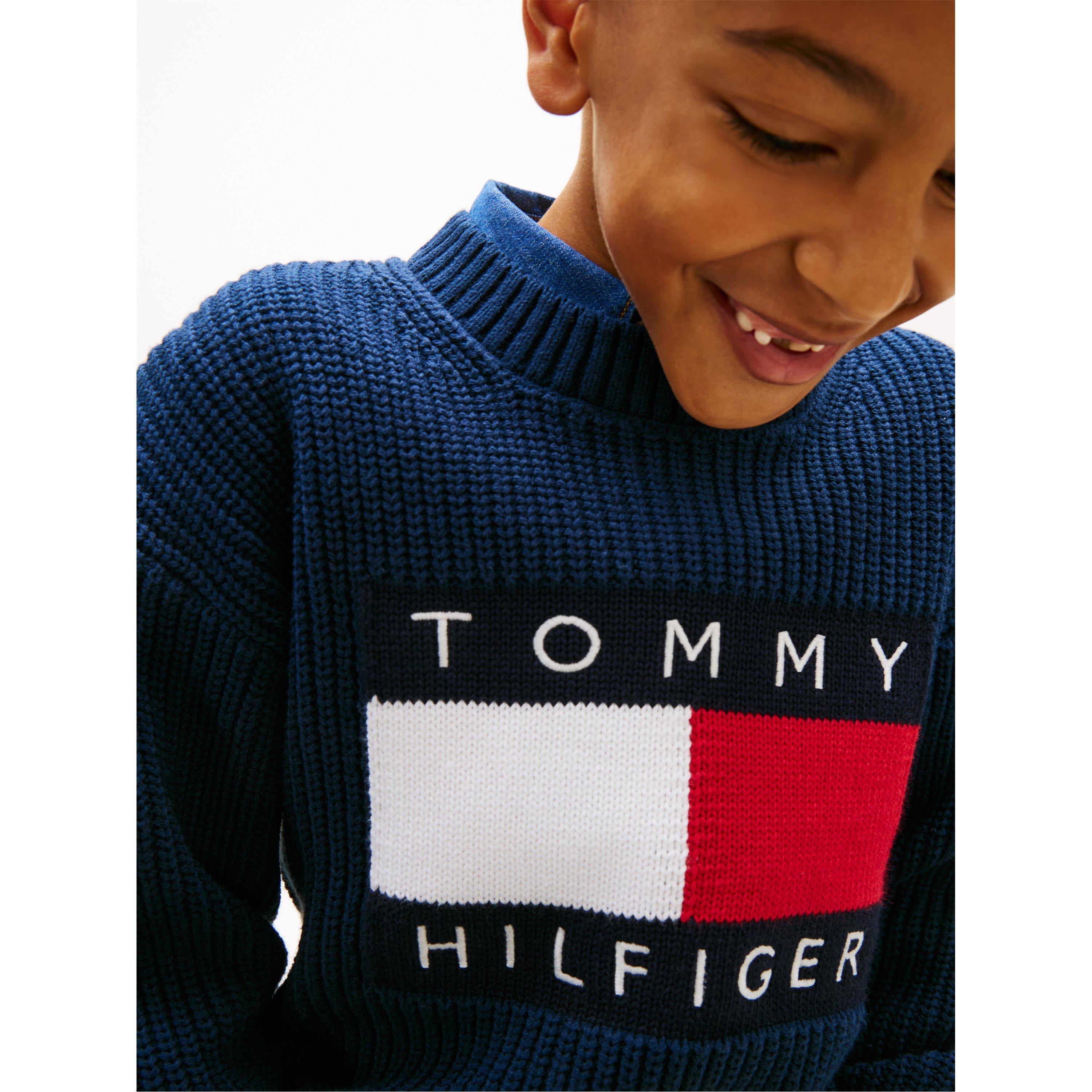 Night Navy C1G - Tommy Hilfiger - Tommy Heritage Knit Jn61 - 3