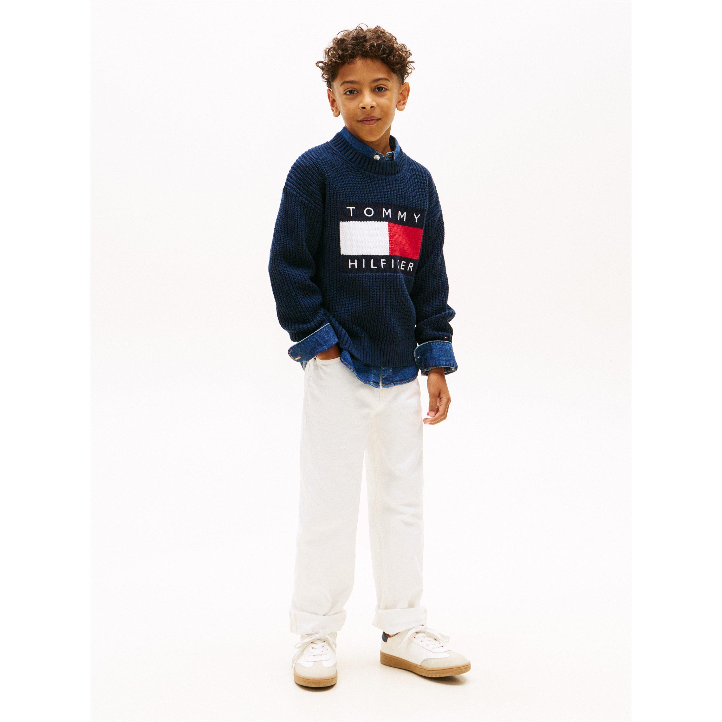 Night Navy C1G - Tommy Hilfiger - Tommy Heritage Knit Jn61 - 4