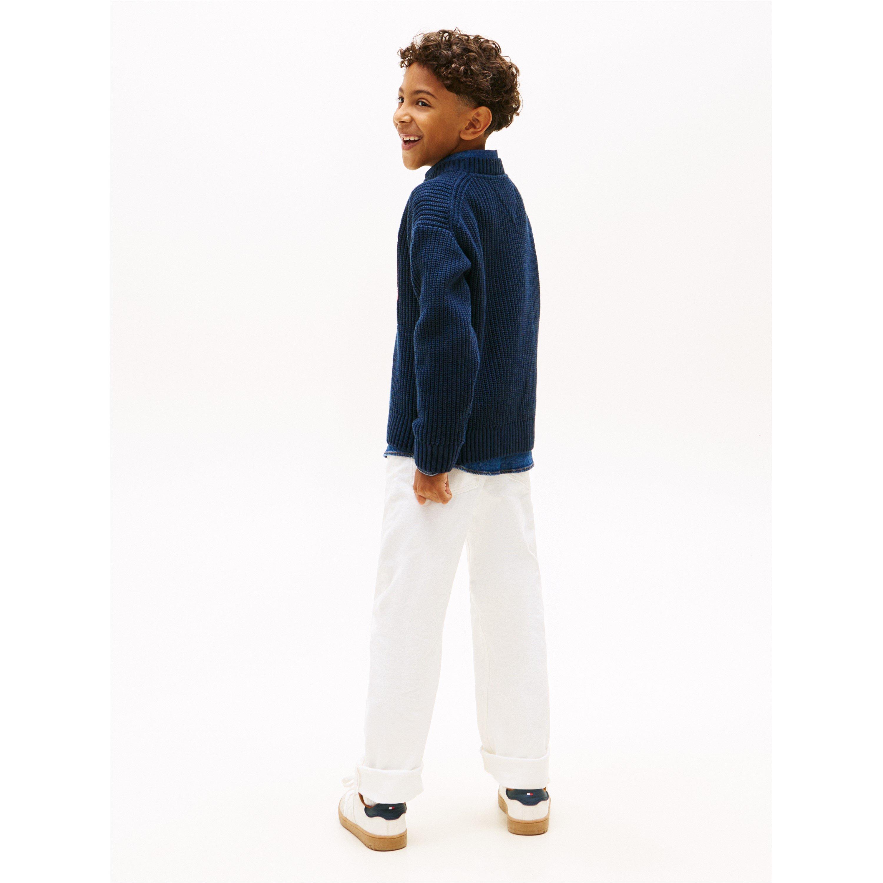 Night Navy C1G - Tommy Hilfiger - Tommy Heritage Knit Jn61 - 5