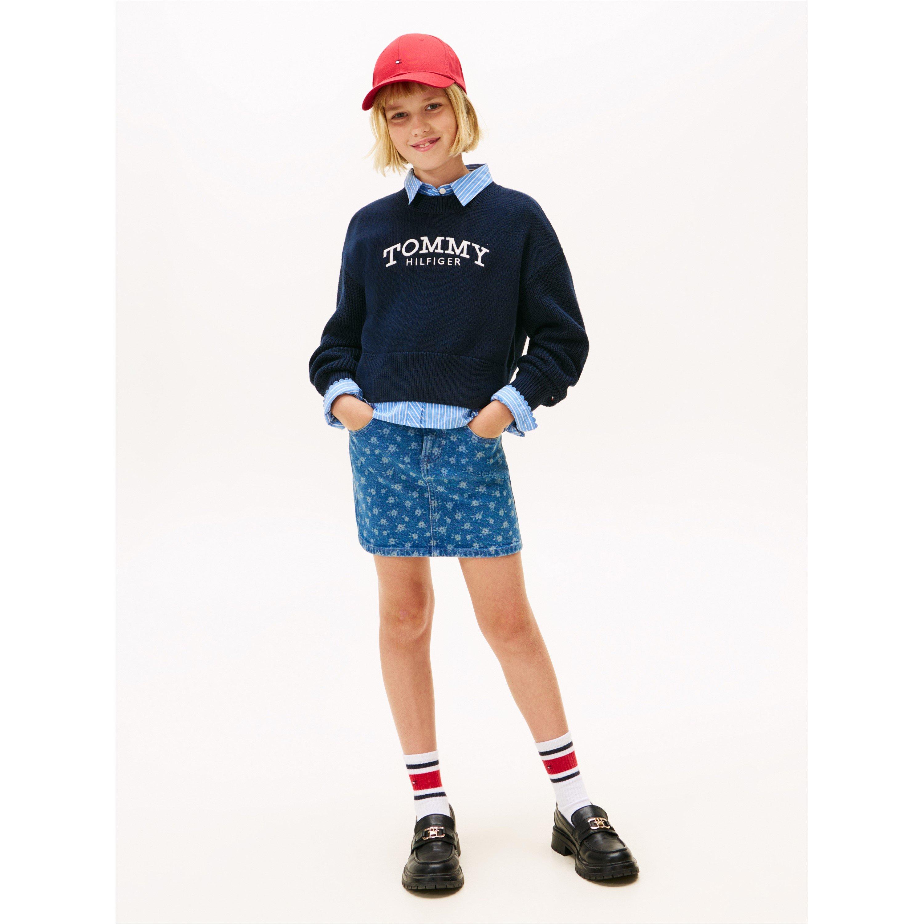 Night Navy C1G - Tommy Hilfiger - Tommy Knit Jumper Jn61 - 4