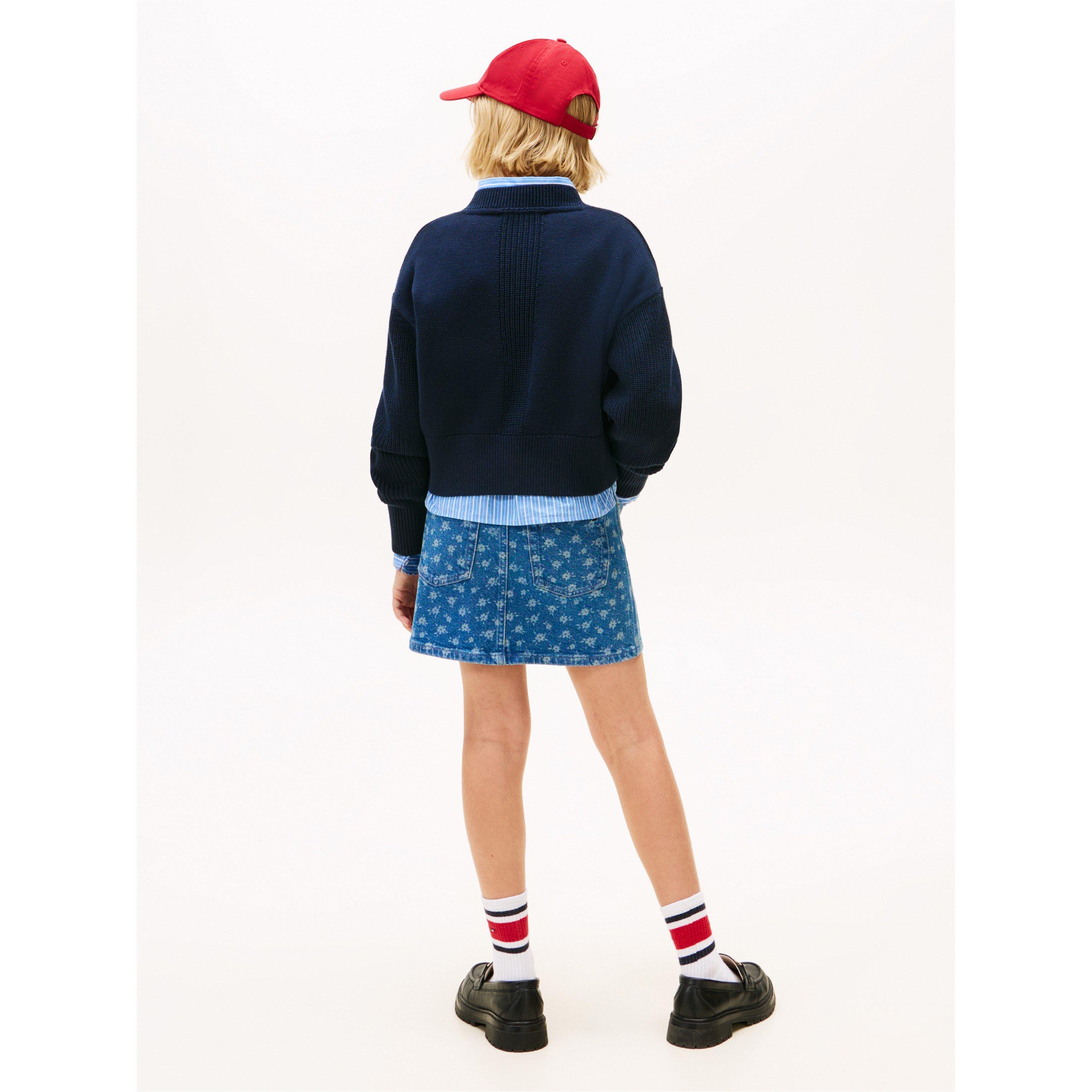 Night Navy C1G - Tommy Hilfiger - Tommy Knit Jumper Jn61 - 5