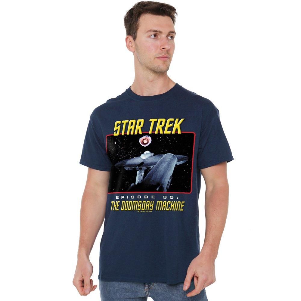 Navy - Star Trek - St Original The Doomsday Machine T Shirt Navy - 1
