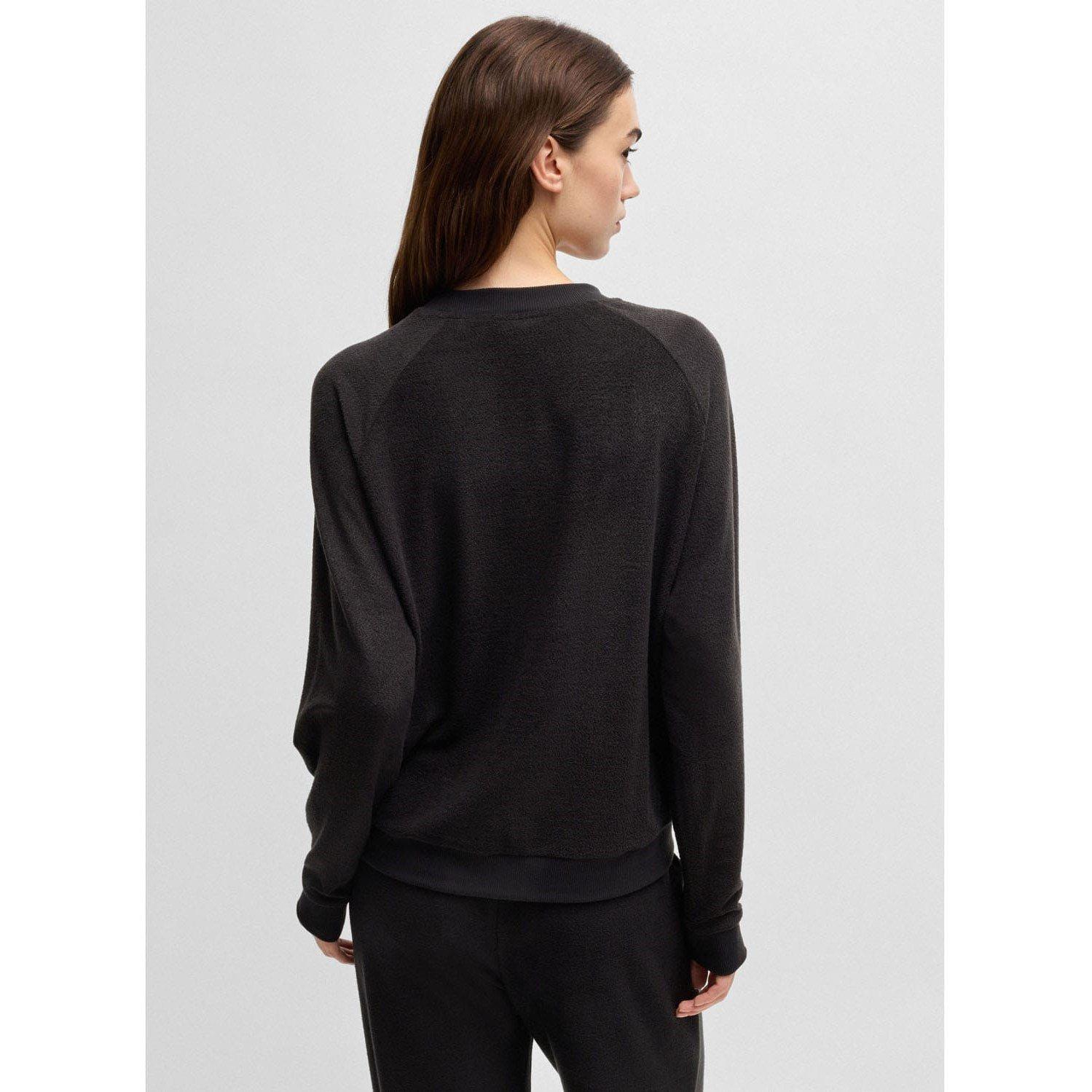 Black - Hugo - Snoozie Lounge Sweatshirt - 2
