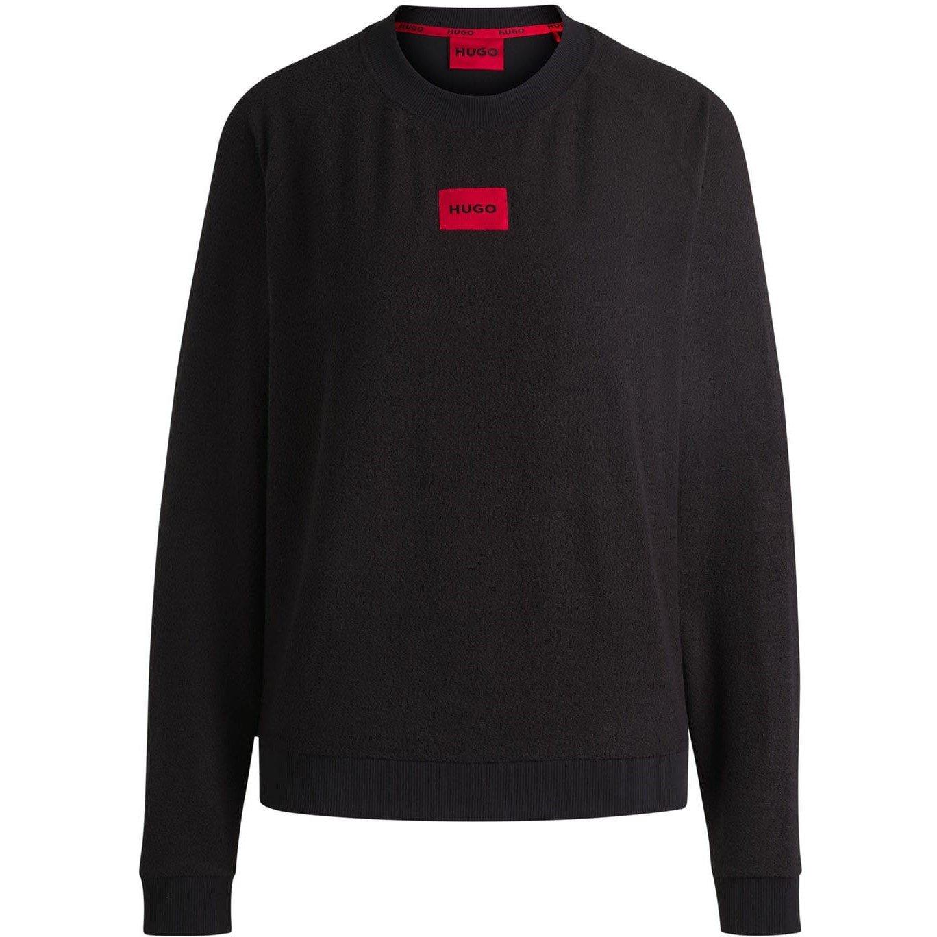 Black - Hugo - Snoozie Lounge Sweatshirt - 4