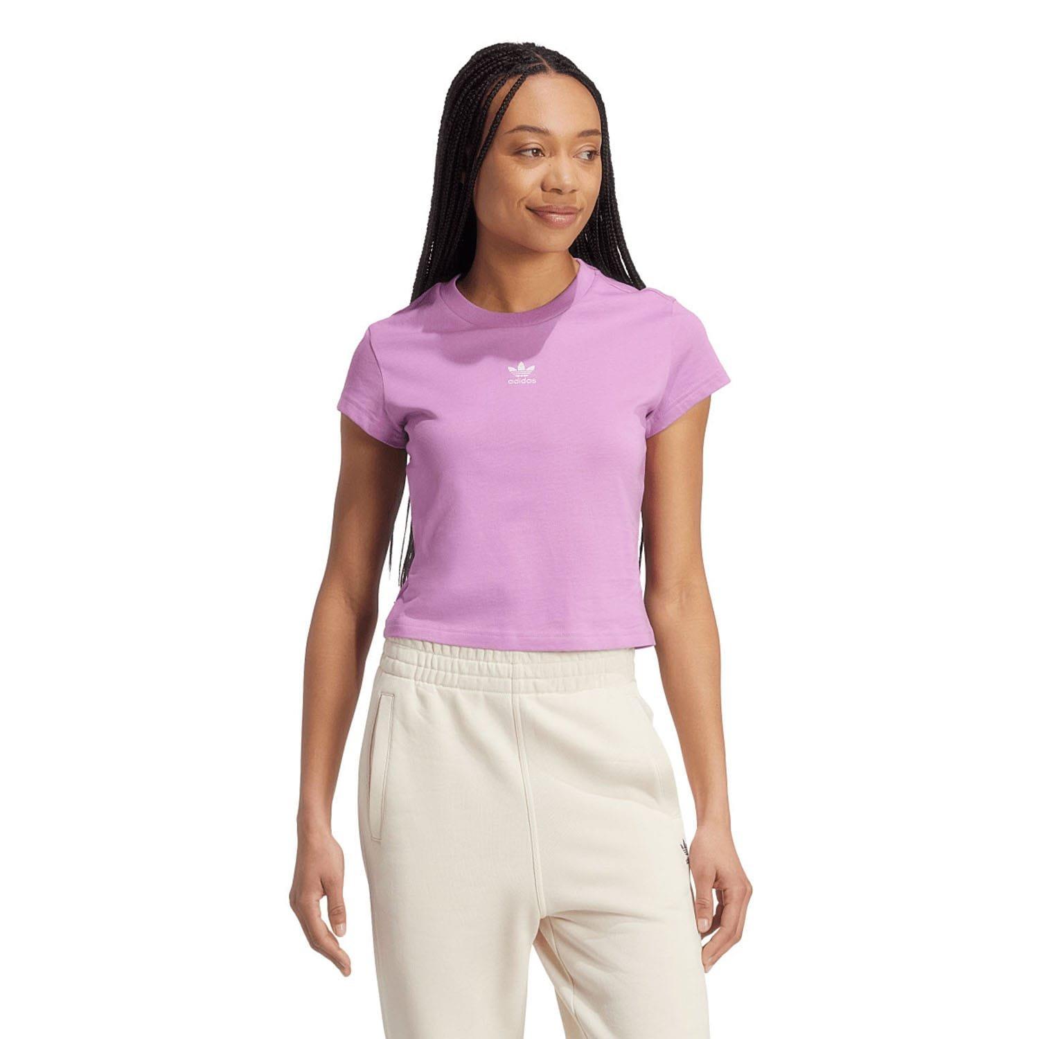 Purple - adidas Originals - Essentials Slim-Fit T-Shirt - 1