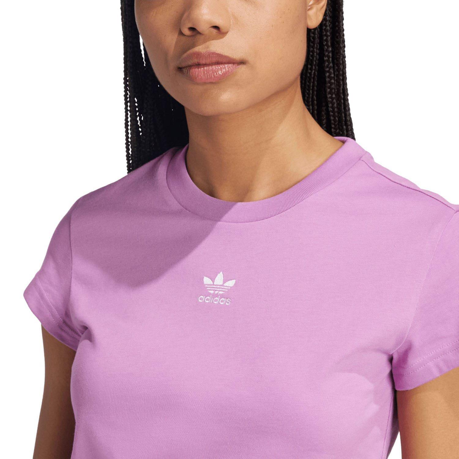 Purple - adidas Originals - Essentials Slim-Fit T-Shirt - 4