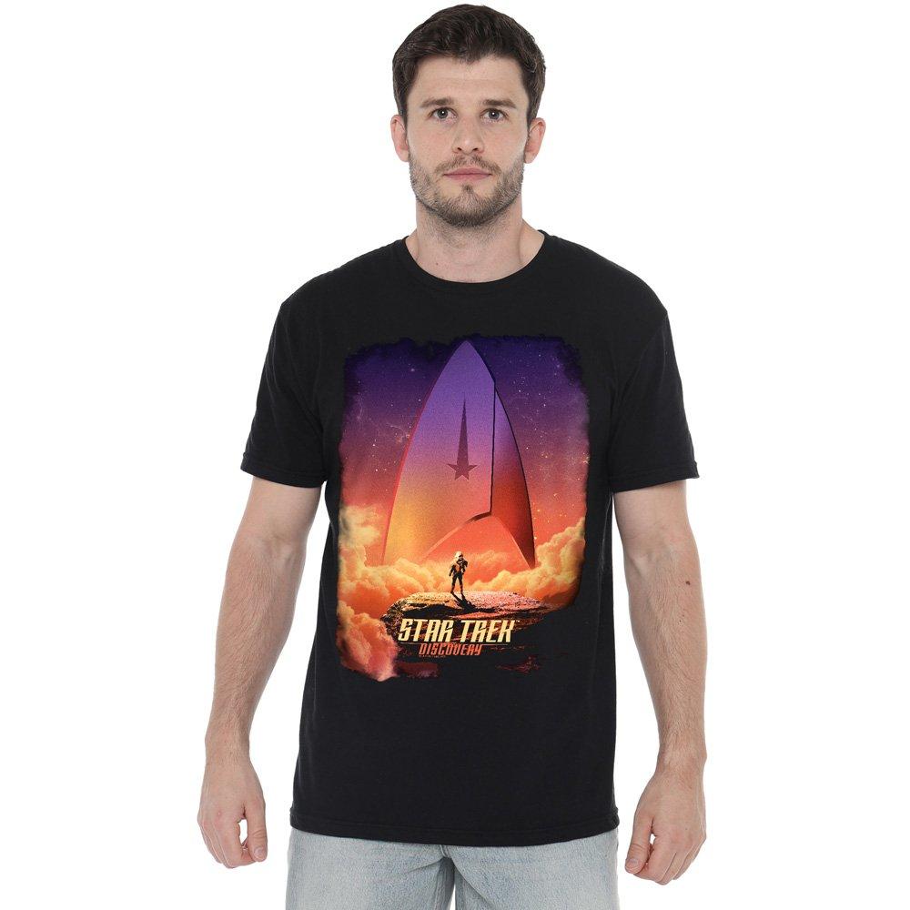 Black - Star Trek - Star Trek Discovery The Explorer T Shirt Black - 1