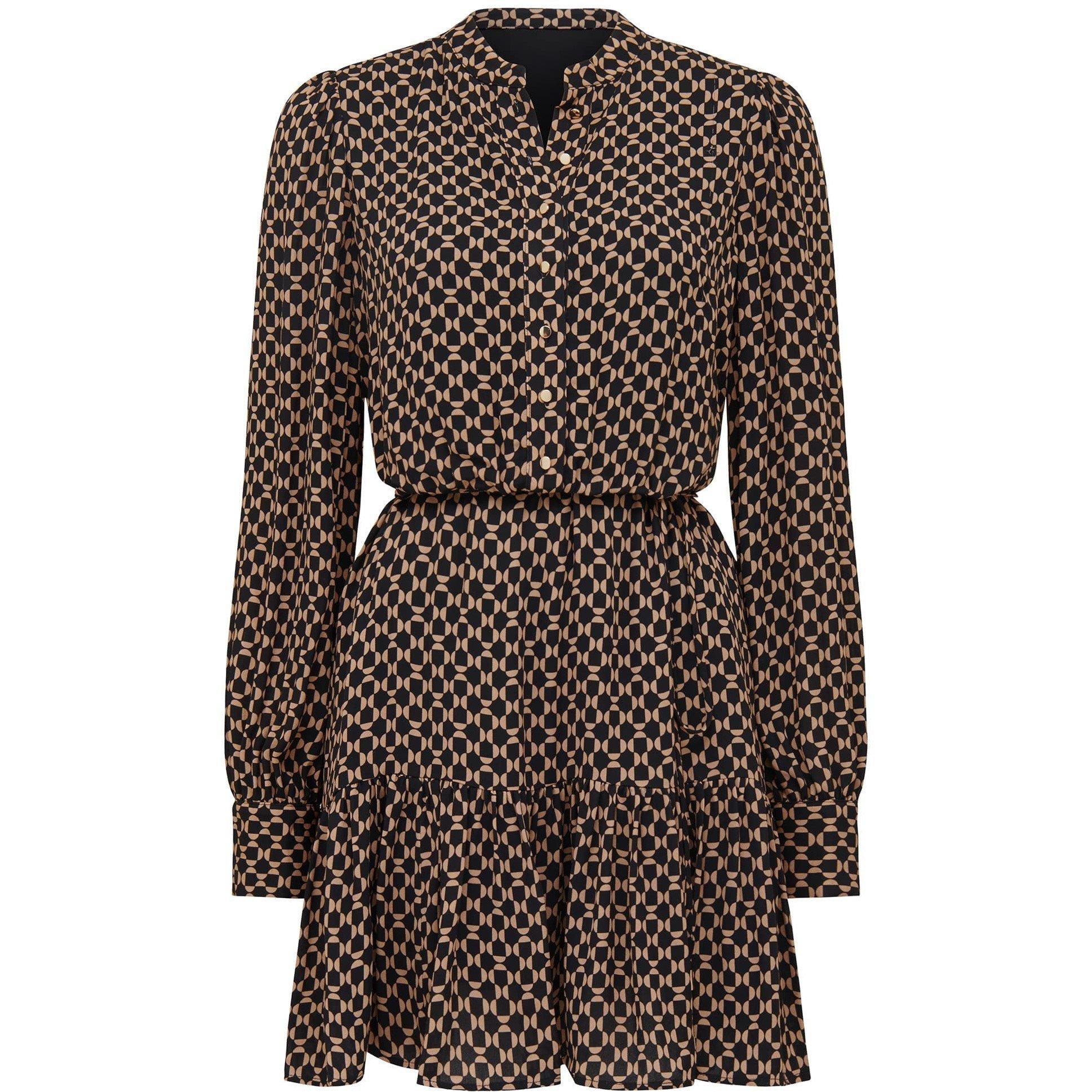 Winton Geo - Forever New - Shiri Belted Dress - 6