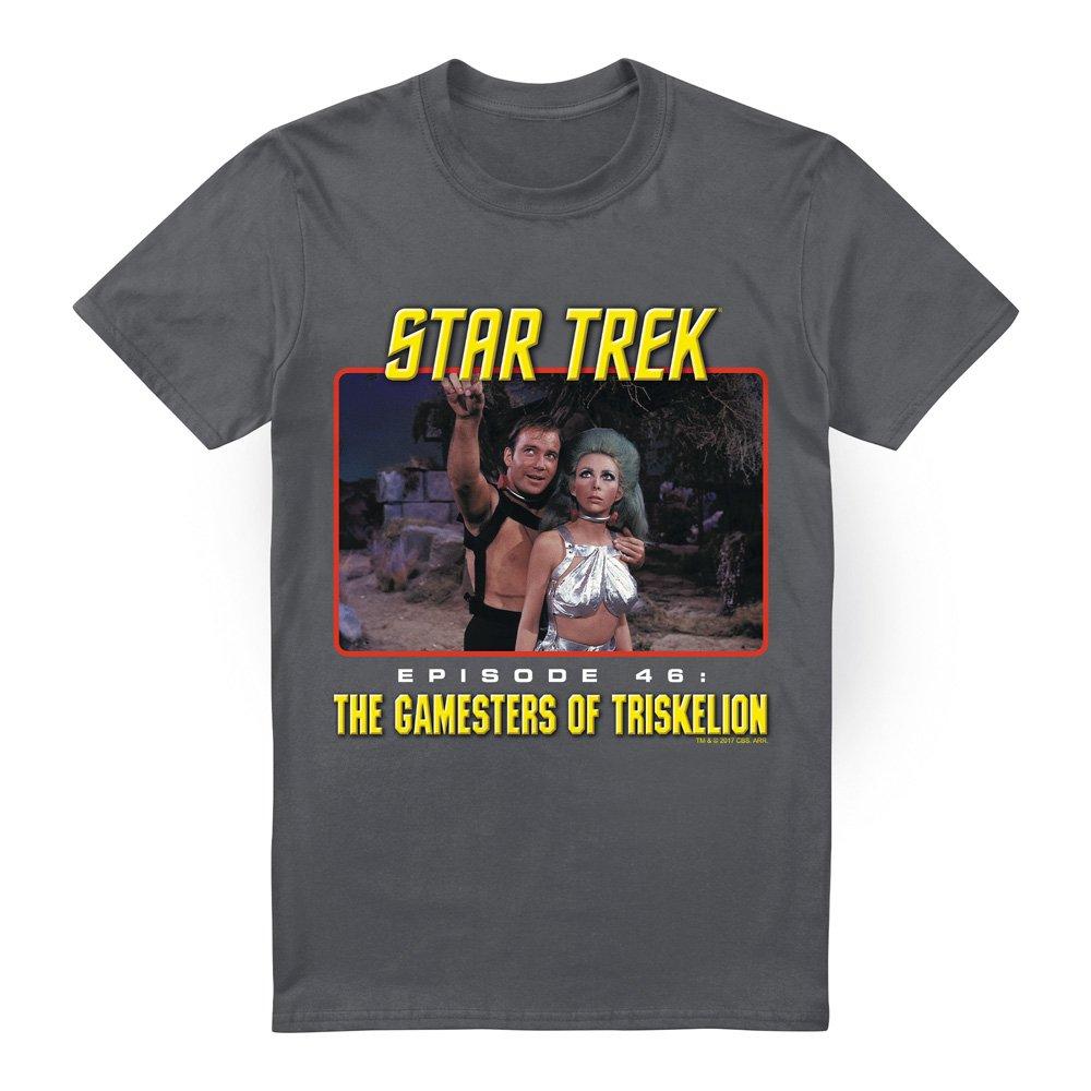 Grey - Star Trek - Star Trek Episode 46 T Shirt Charcoal - 4