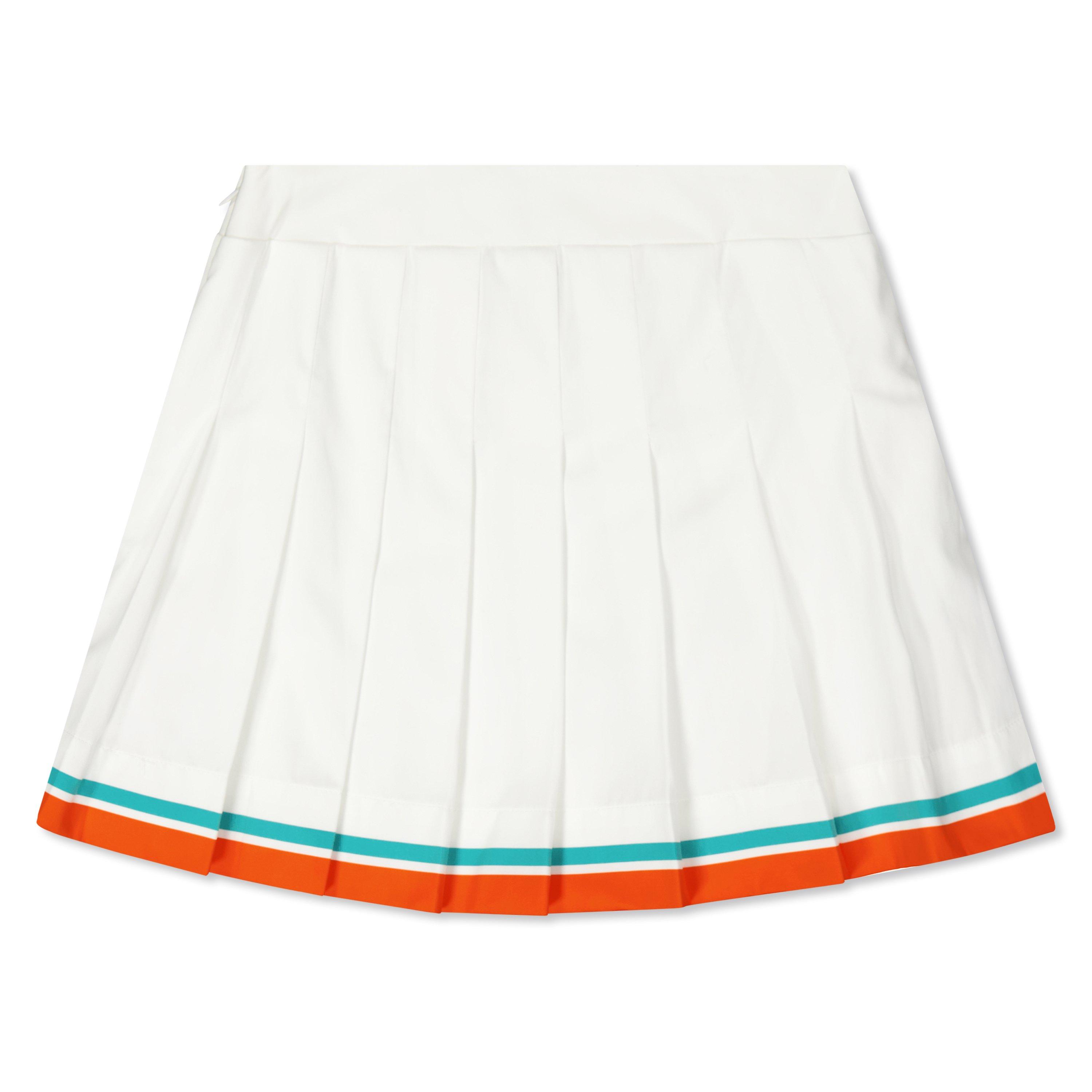 White - Casablanca - Kids' Pleated Mini Skirt - 2