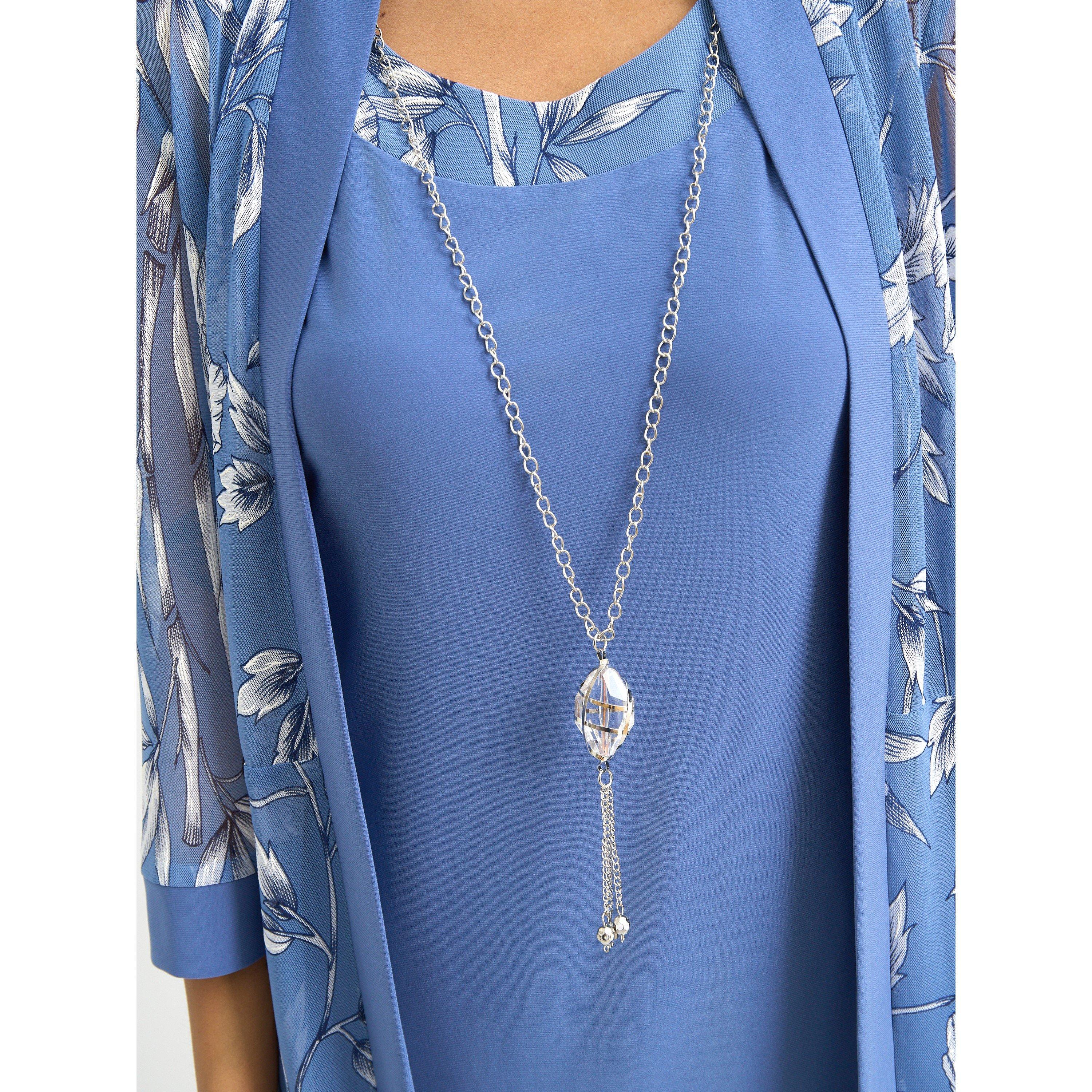 Wedgewood - Gina Bacconi - Milana Printed Dress And Jacket - 4